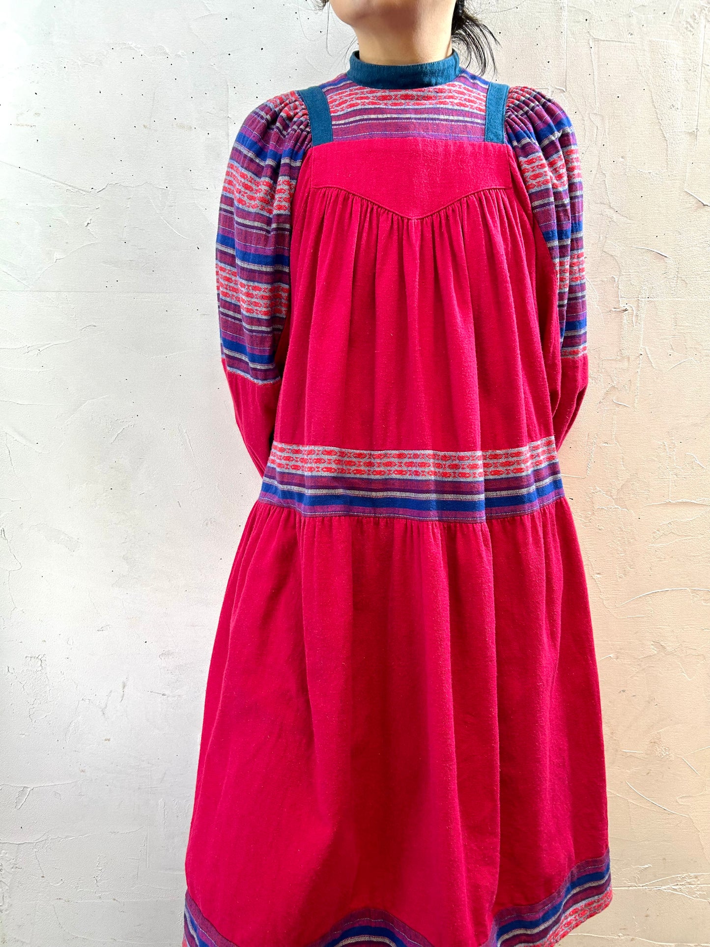 Vintage Dress MADE IN FRANCE 〜ANASTASIA〜 [I28364]