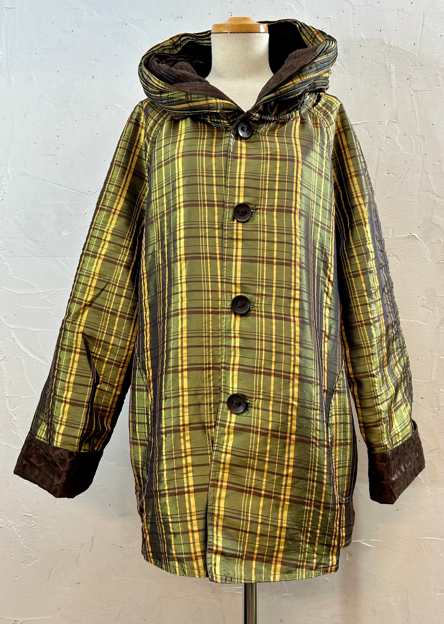 Vintage Reversible Light Coat [J28576]