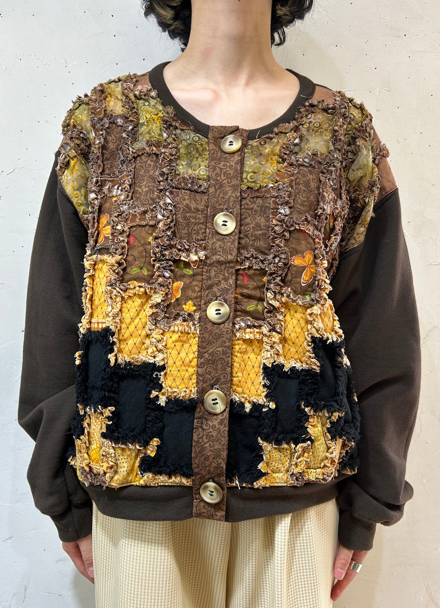 Vintage Custom Sweat Cardigan [H24819]