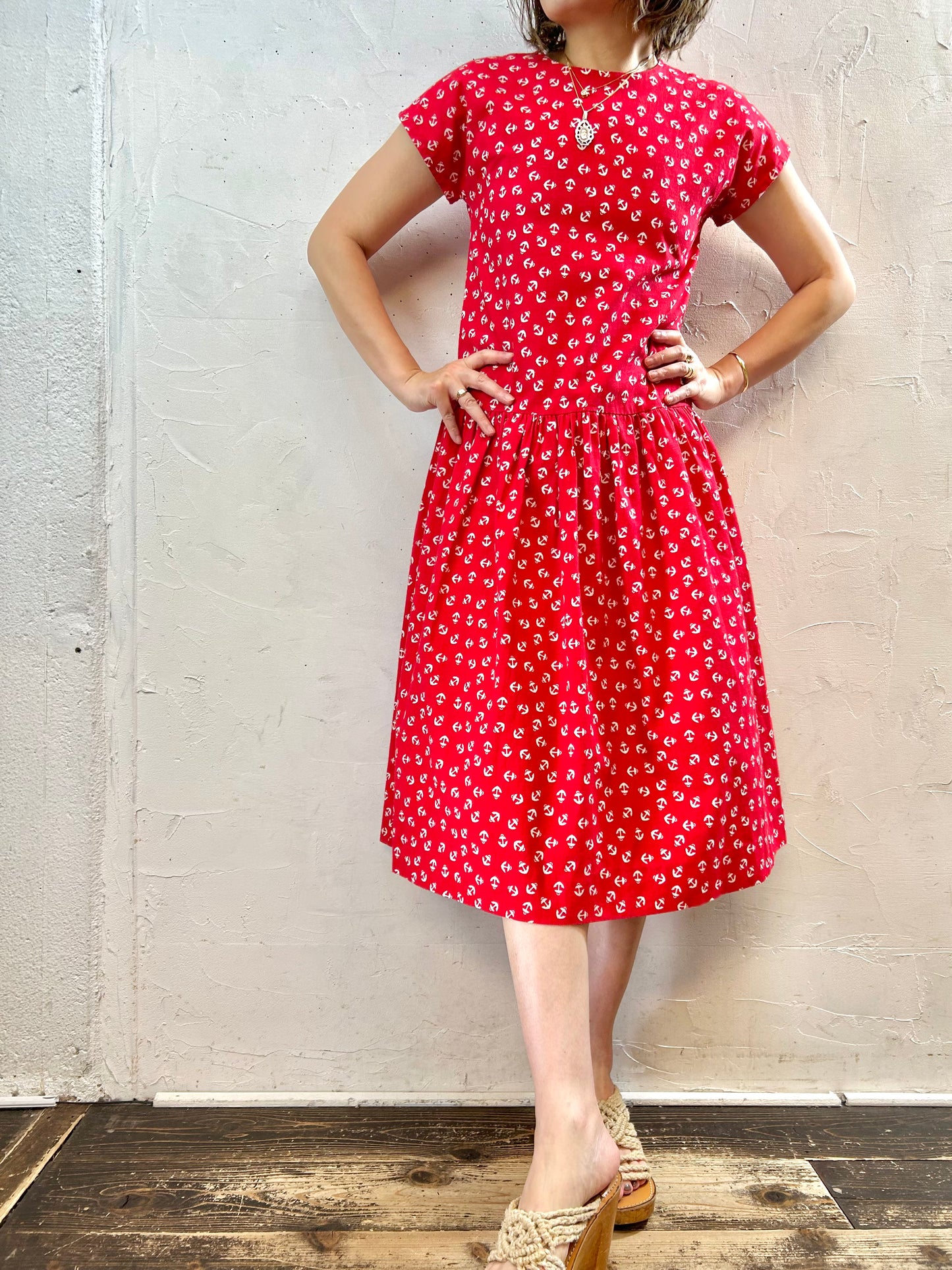 Vintage Marine Dress [F27688]