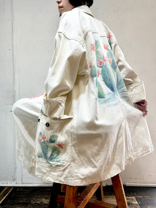 Vintage Hand Painted Jacket [H24754]