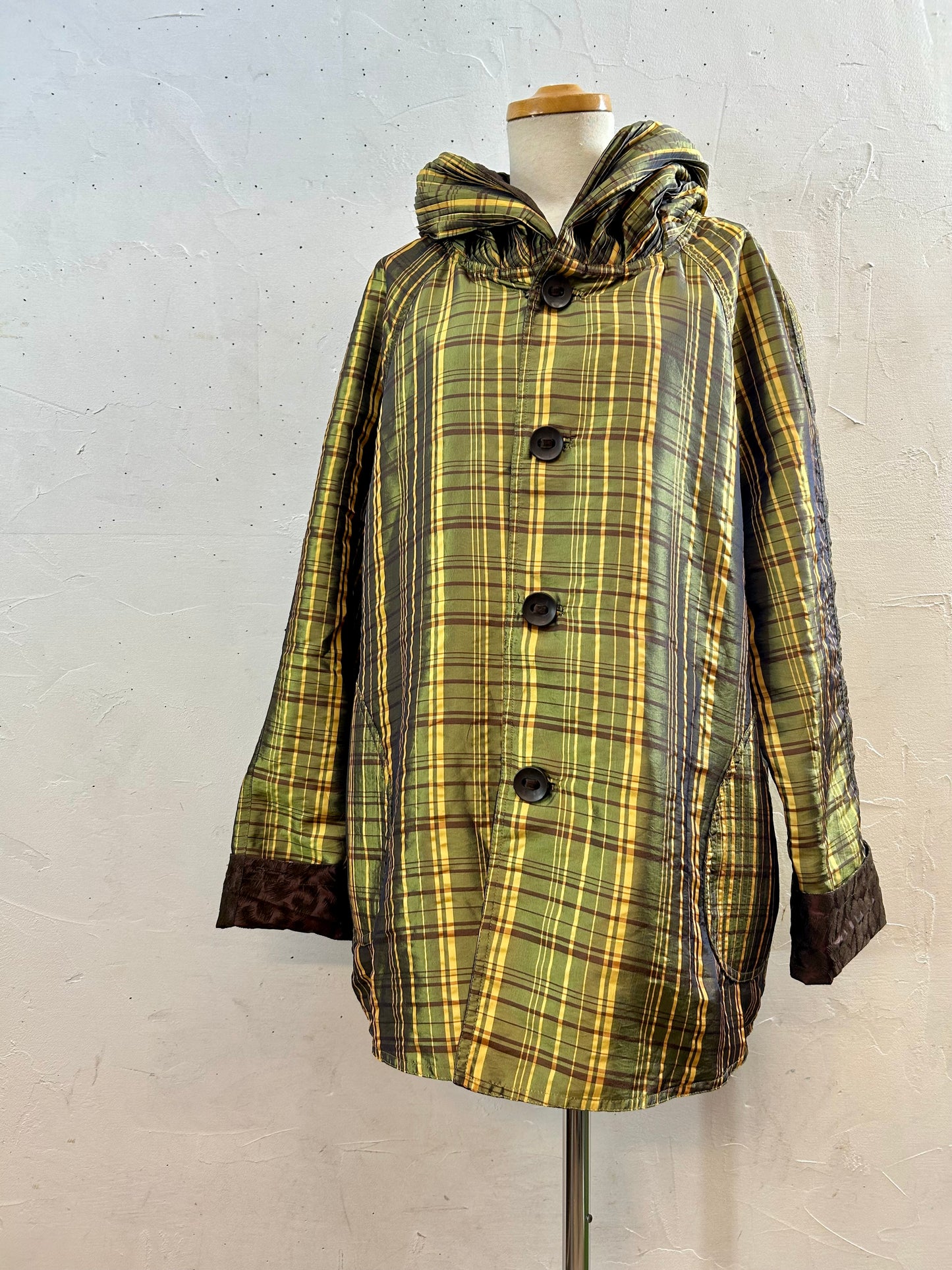 Vintage Reversible Light Coat [J28576]