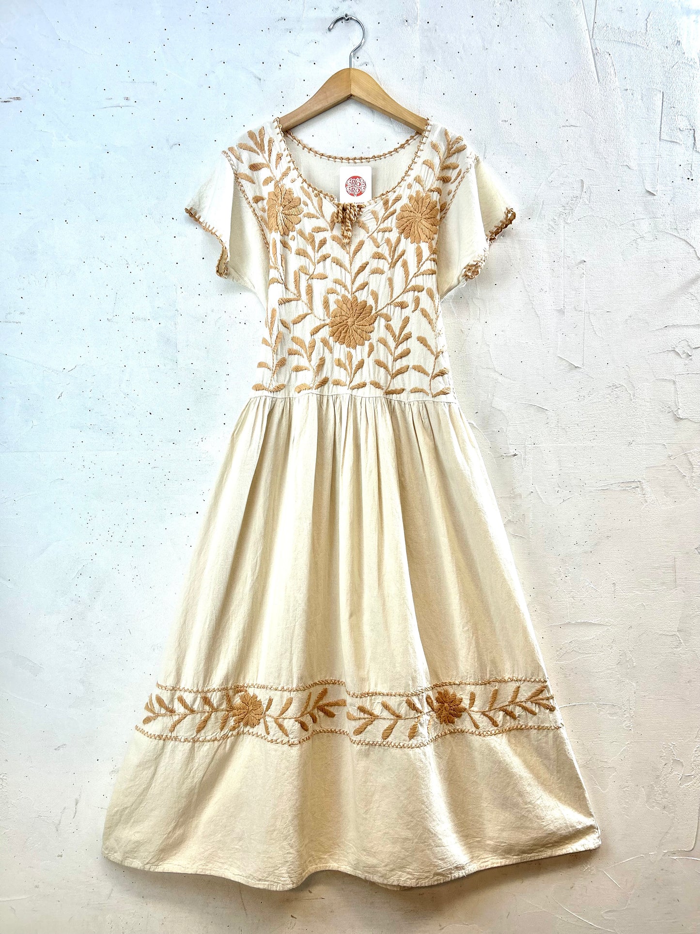 Mexican Embroiled Dress [E30318]