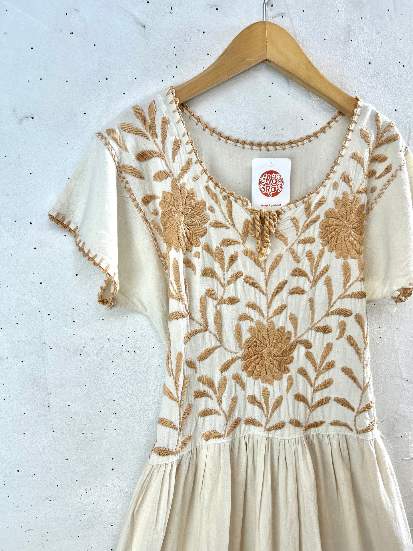 Mexican Embroiled Dress [E30318]