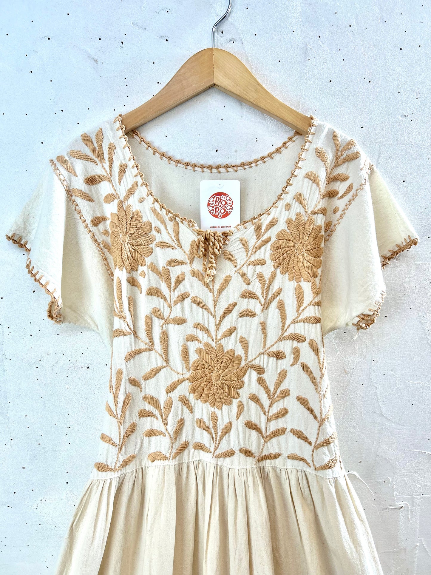 Mexican Embroiled Dress [E30318]