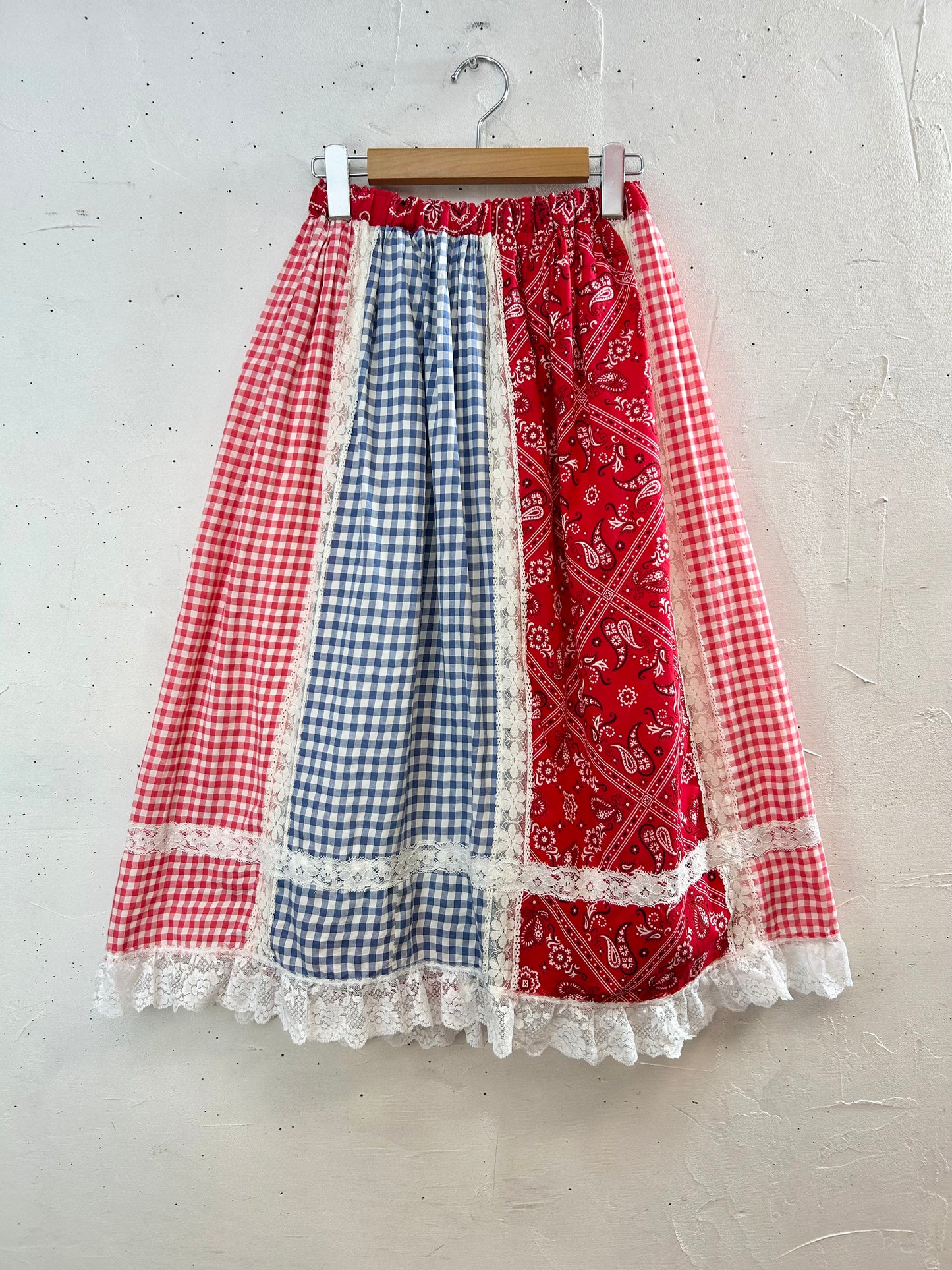 Vintage Patchwork Skirt [D29905]