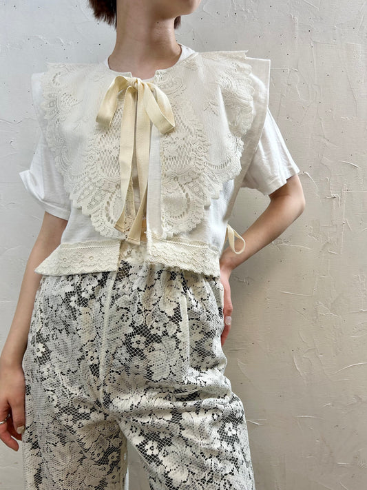 Vintage Lace Vest 〜Amy Nina〜 [E27531］