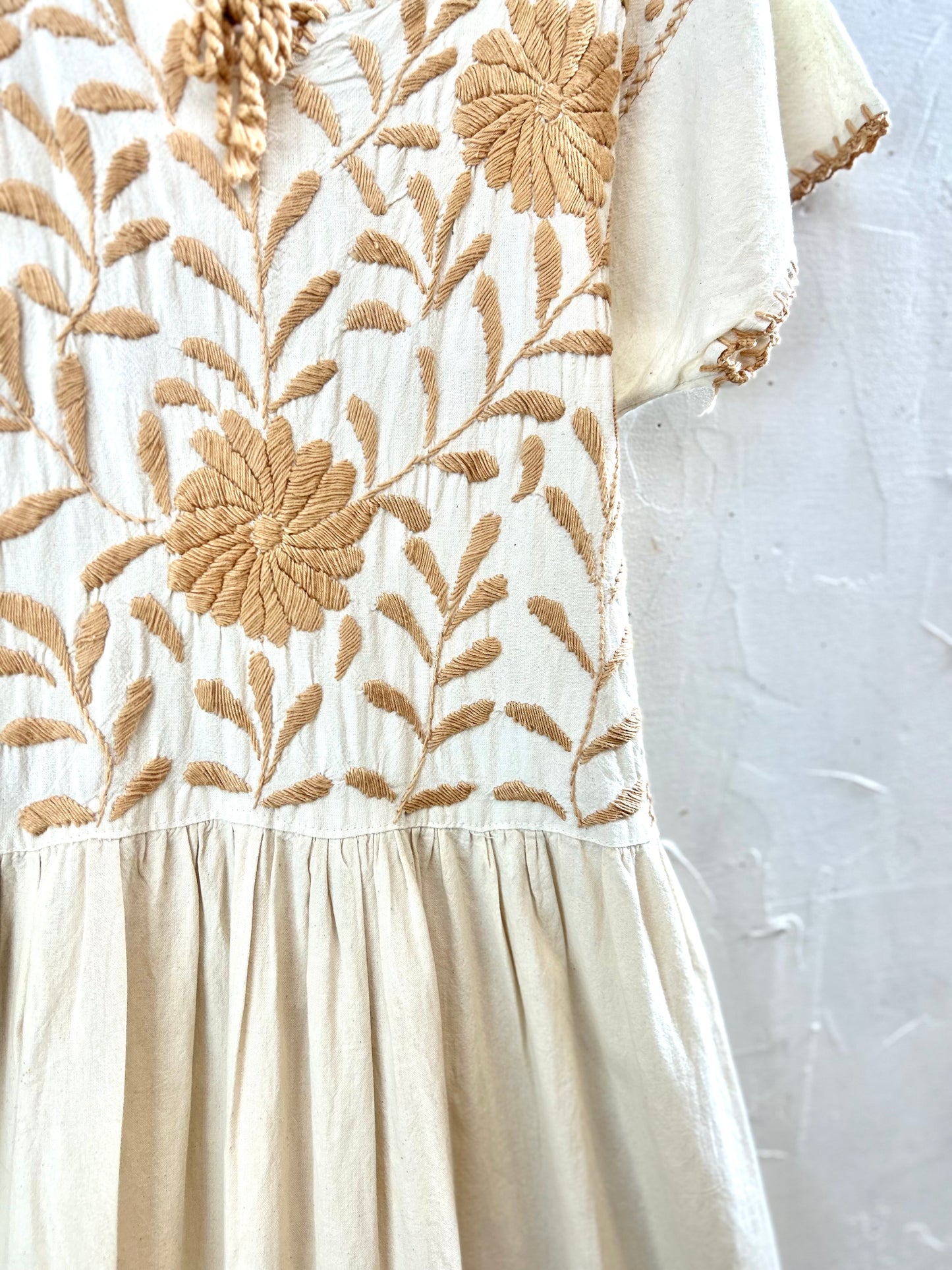 Mexican Embroiled Dress [E30318]