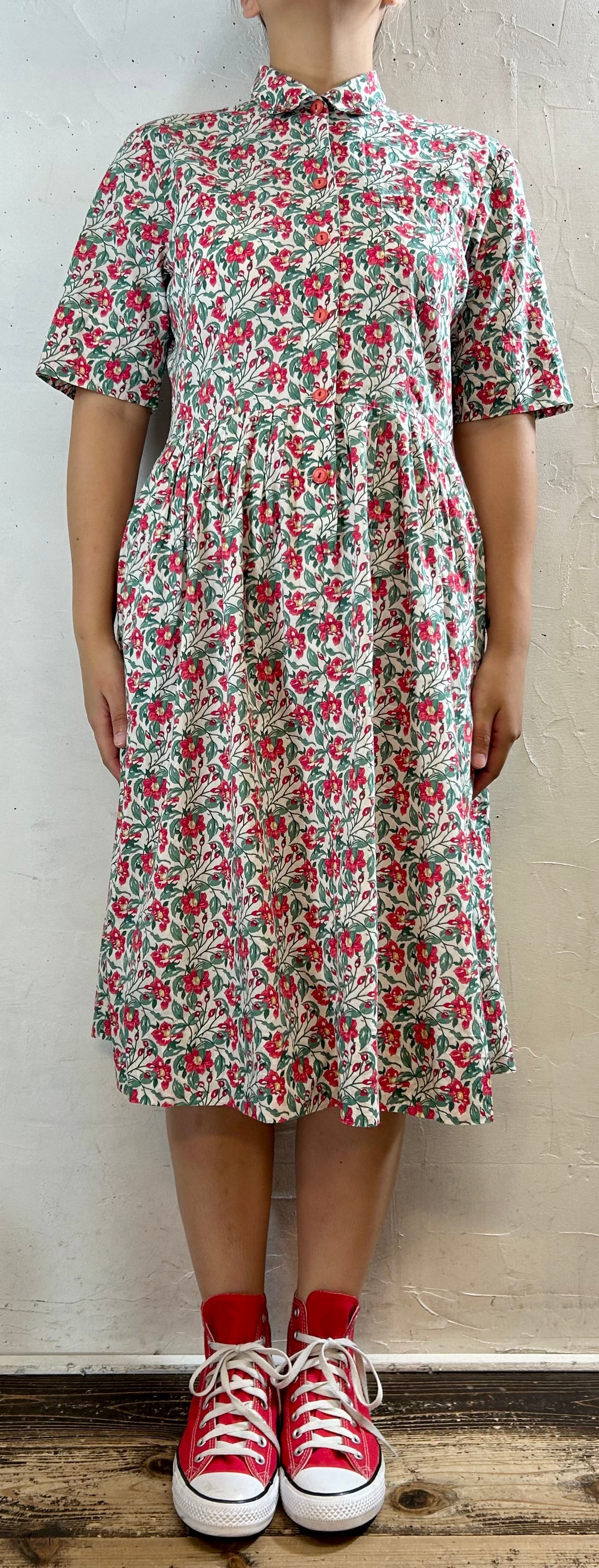 Vintage Flower Dress [G27843]