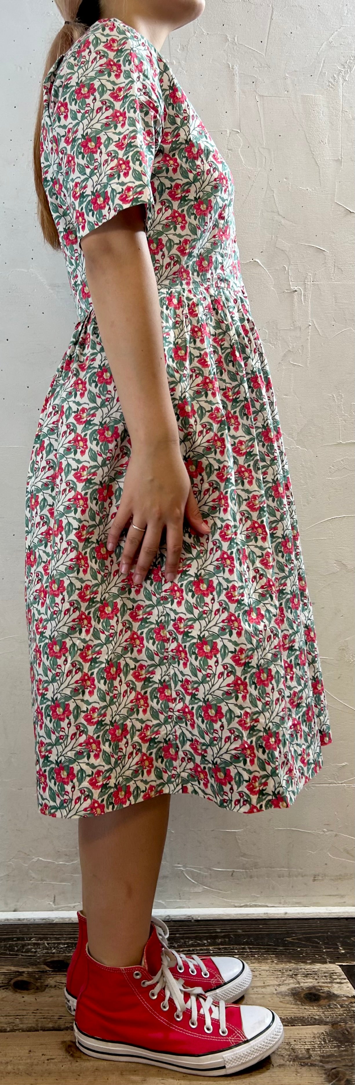 Vintage Flower Dress [G27843]