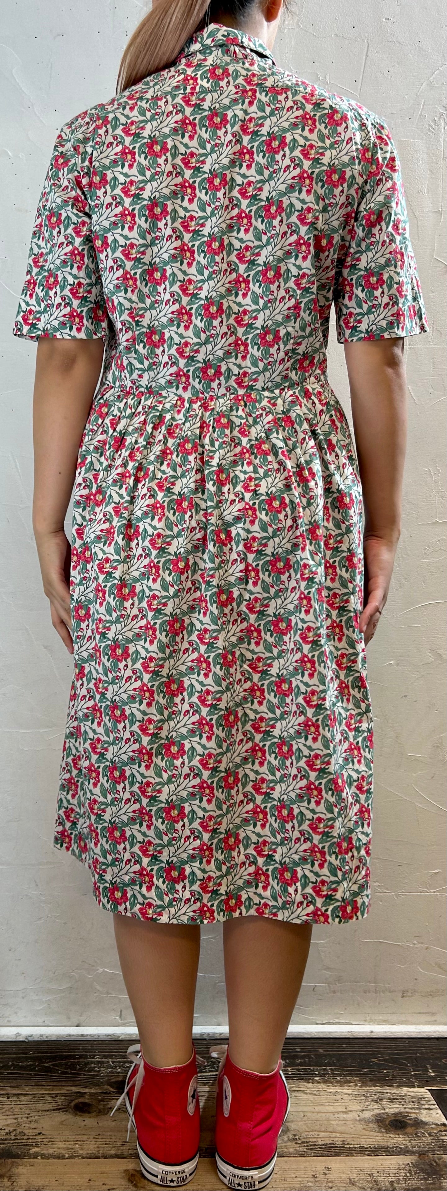 Vintage Flower Dress [G27843]