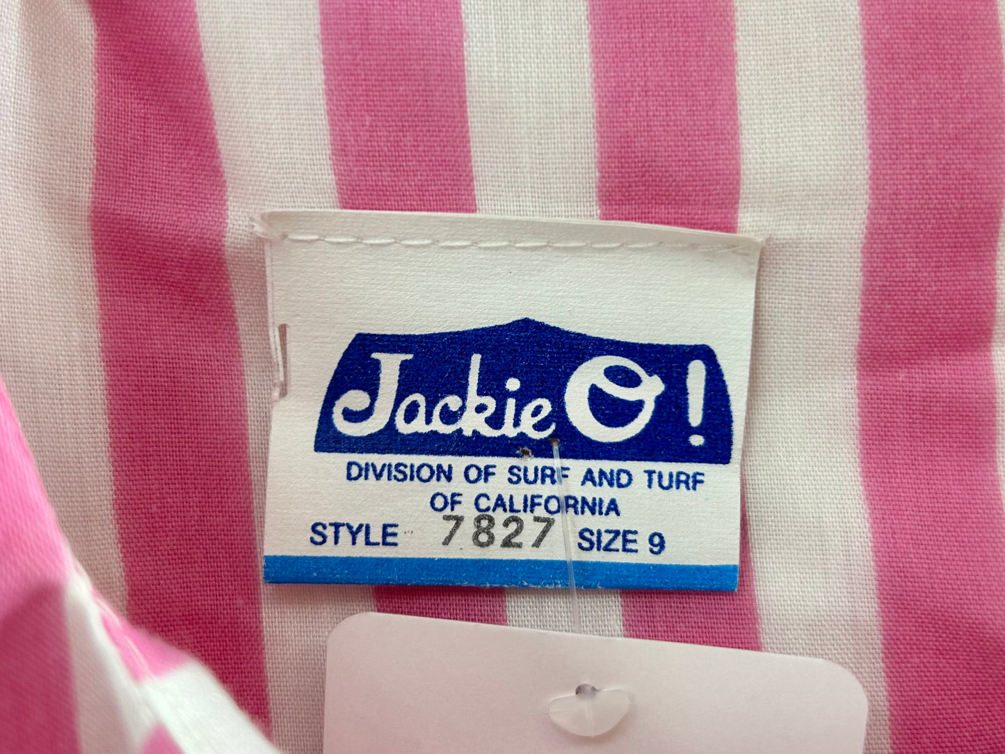 Vintage Stripe Dress MADE IN CALIFORNIA [D29904]
