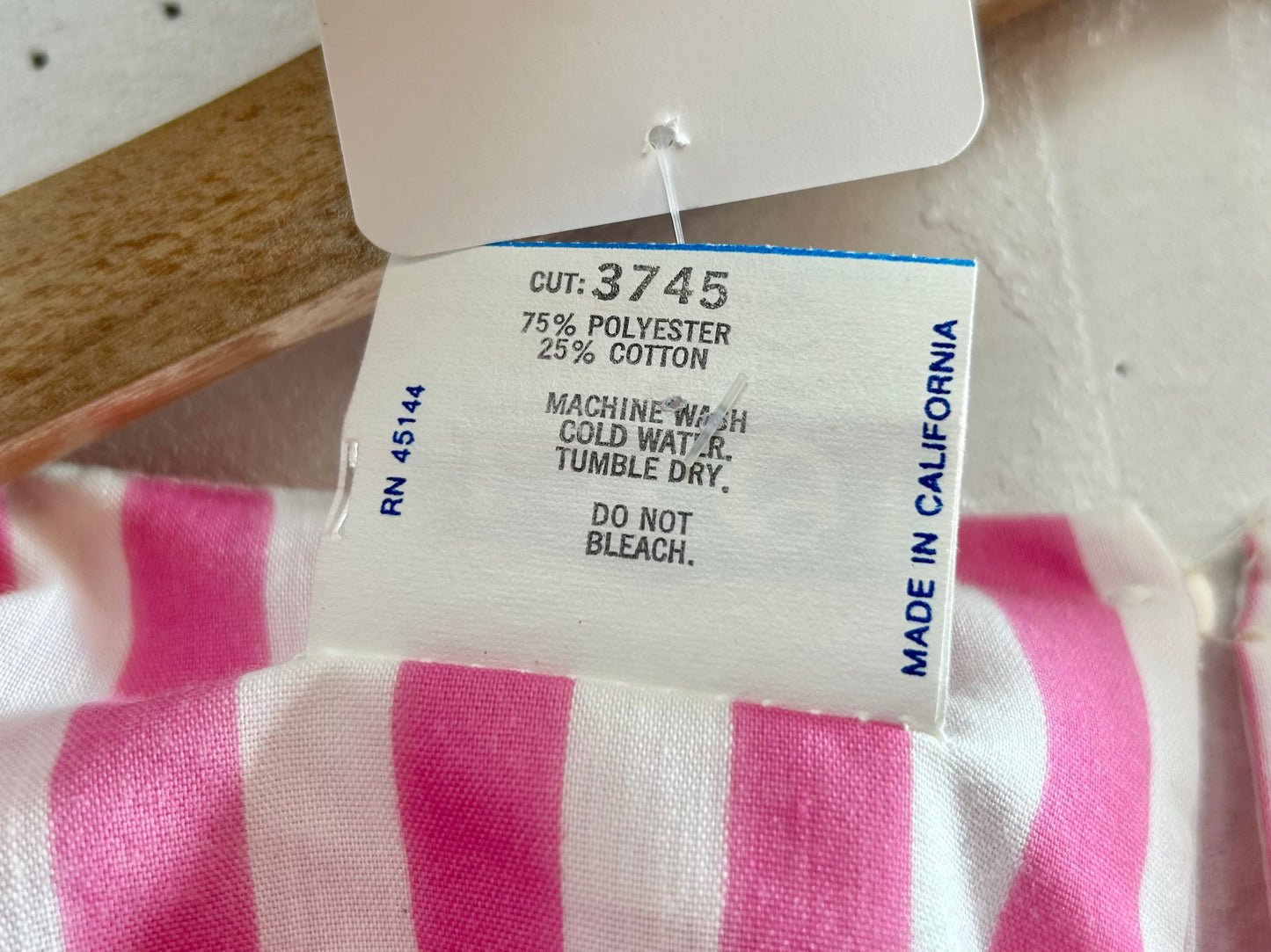 Vintage Stripe Dress MADE IN CALIFORNIA [D29904]