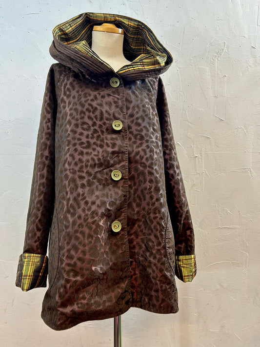 Vintage Reversible Light Coat [J28576]