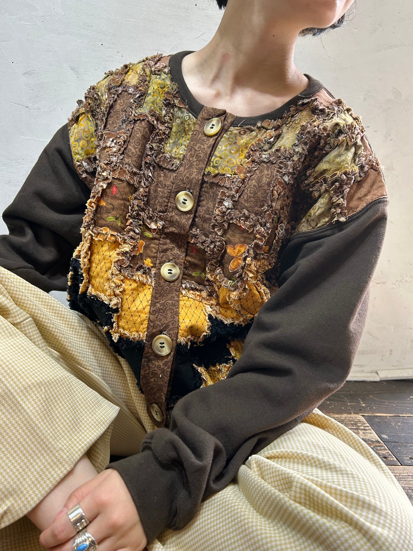 Vintage Custom Sweat Cardigan [H24819]