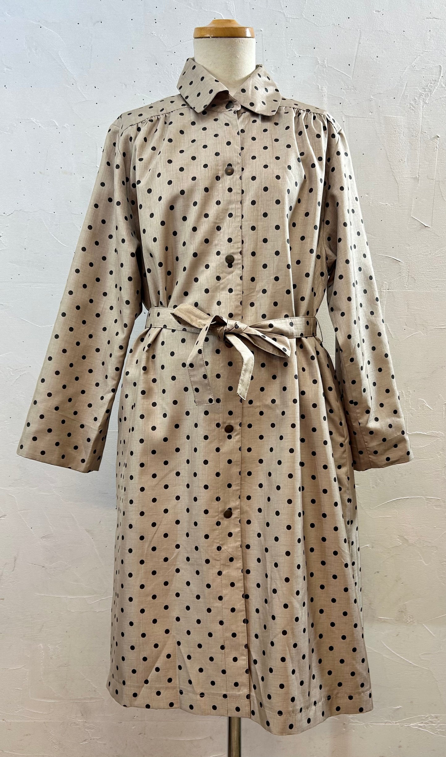 Vintage Reversible Light Coat [J28575]