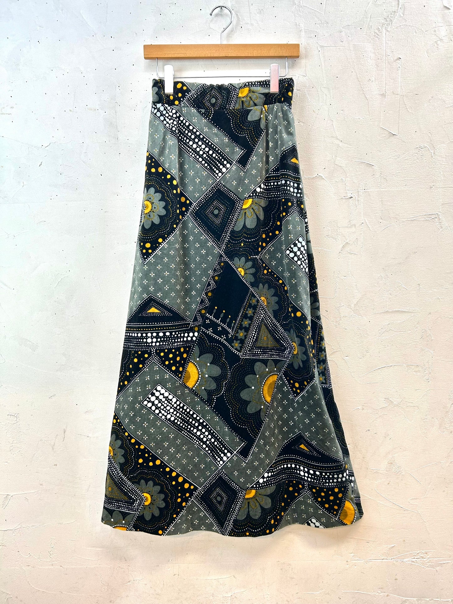 Vintage velours Skirt [J28791]