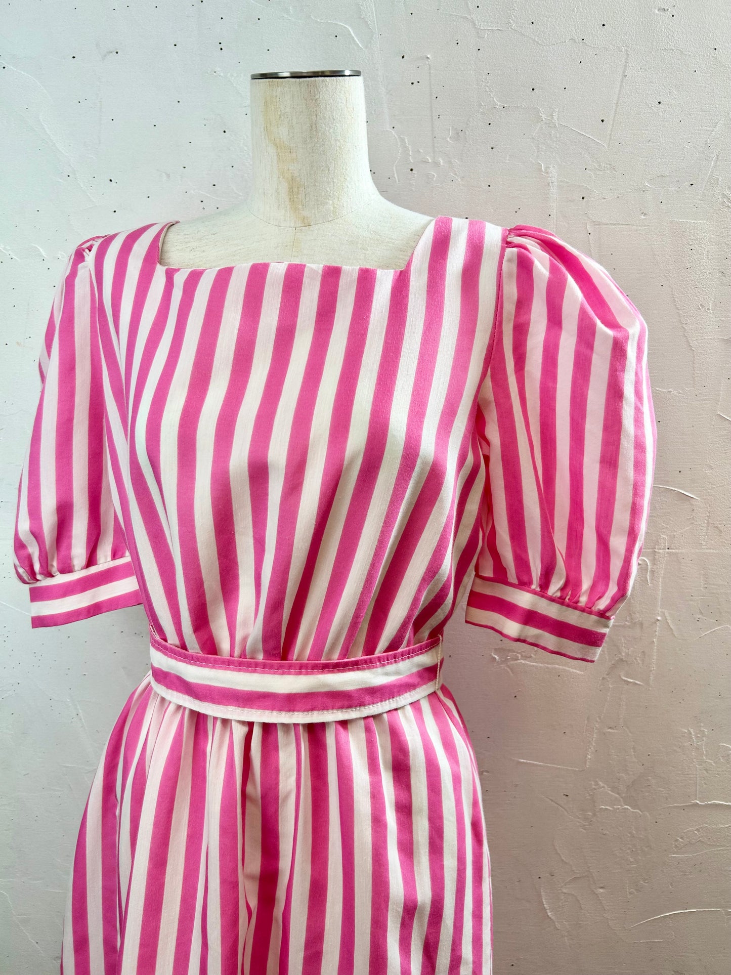 Vintage Stripe Dress MADE IN CALIFORNIA [D29904]