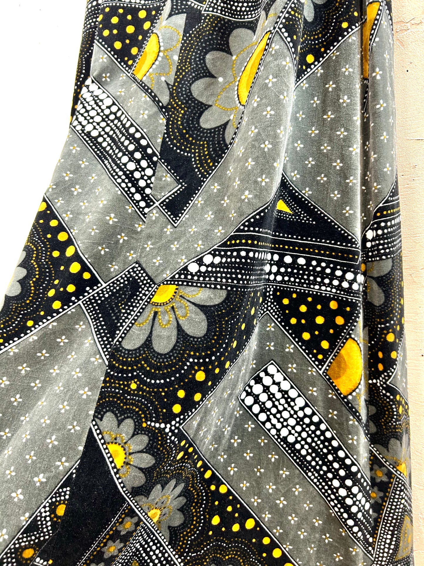 Vintage velours Skirt [J28791]