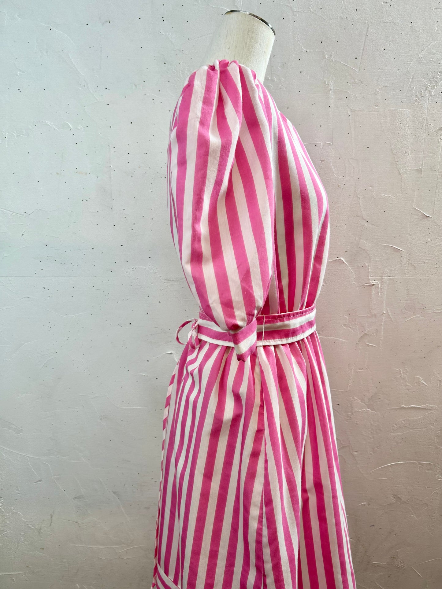 Vintage Stripe Dress MADE IN CALIFORNIA [D29904]