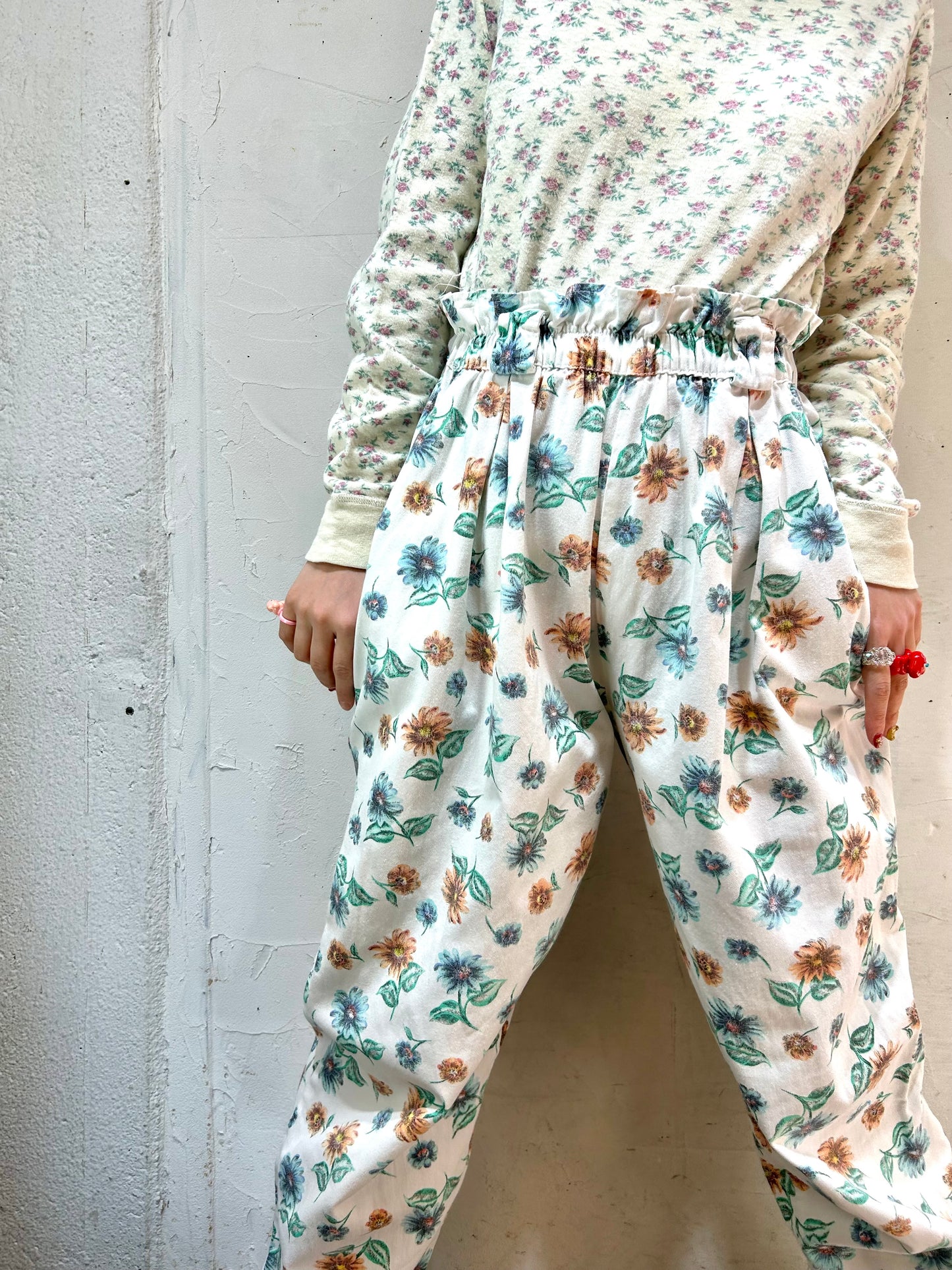 Vintage Cotton Pants MADE IN USA [C26480]