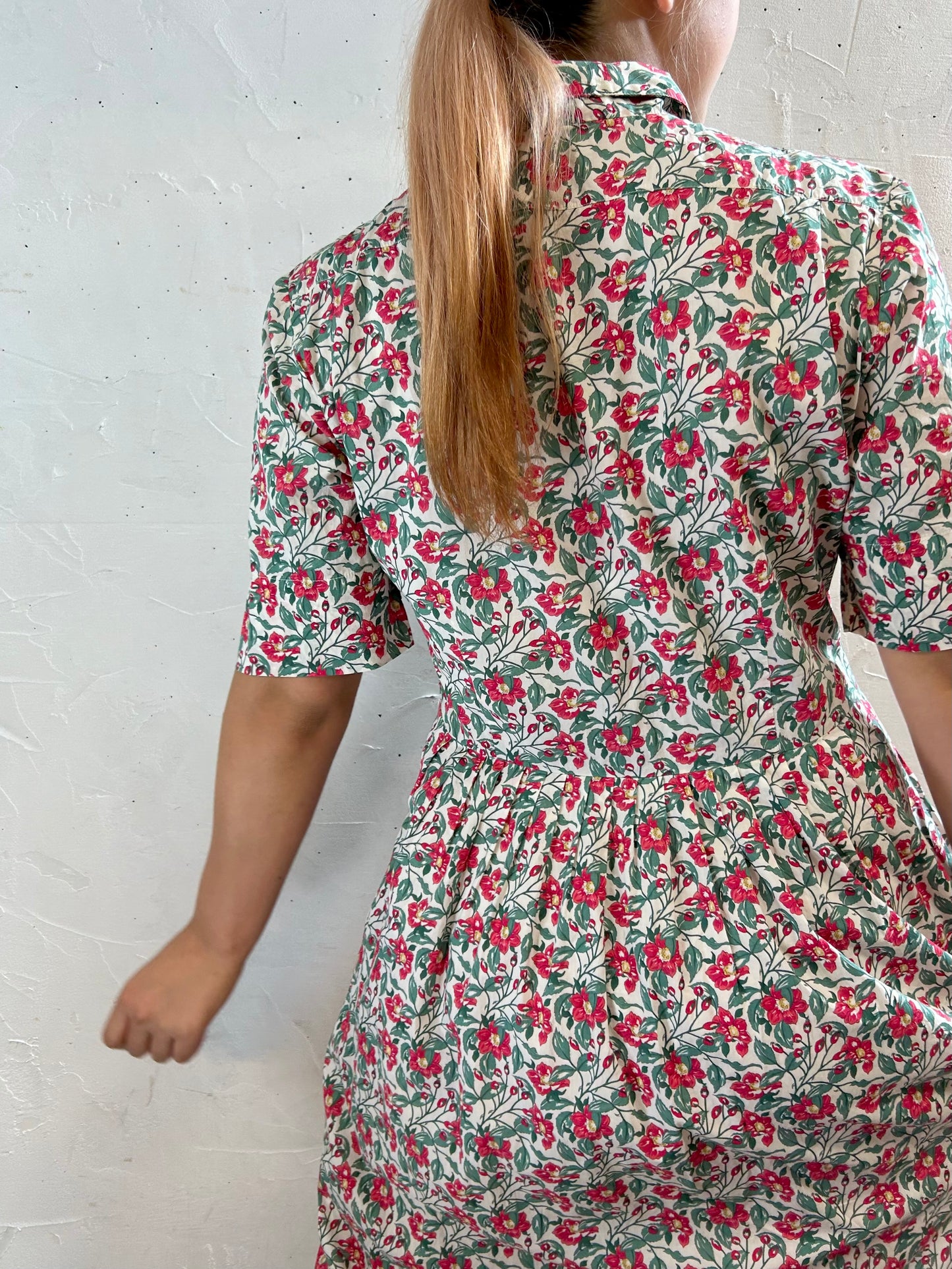 Vintage Flower Dress [G27843]