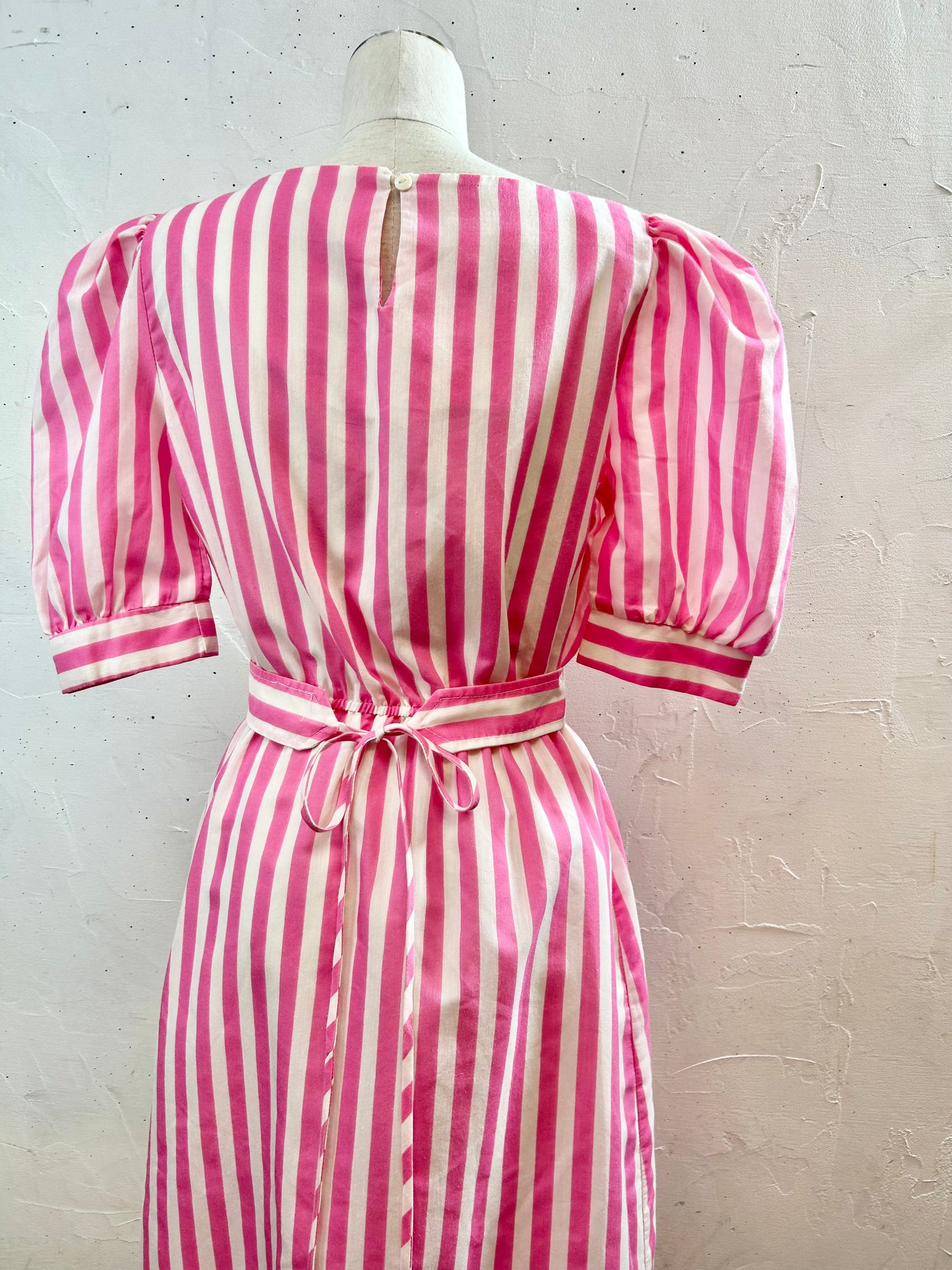 Vintage Stripe Dress MADE IN CALIFORNIA [D29904]