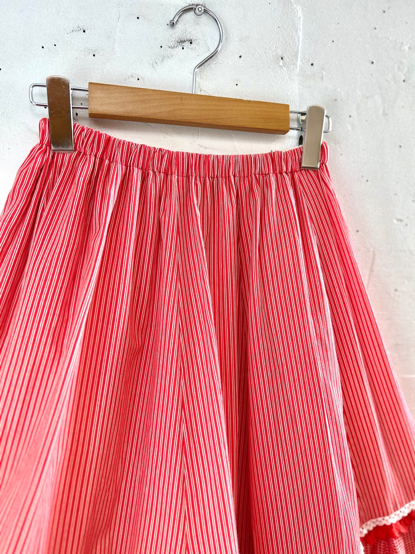'70sVintage Tiered Skirt MADE IN USA [F30530]