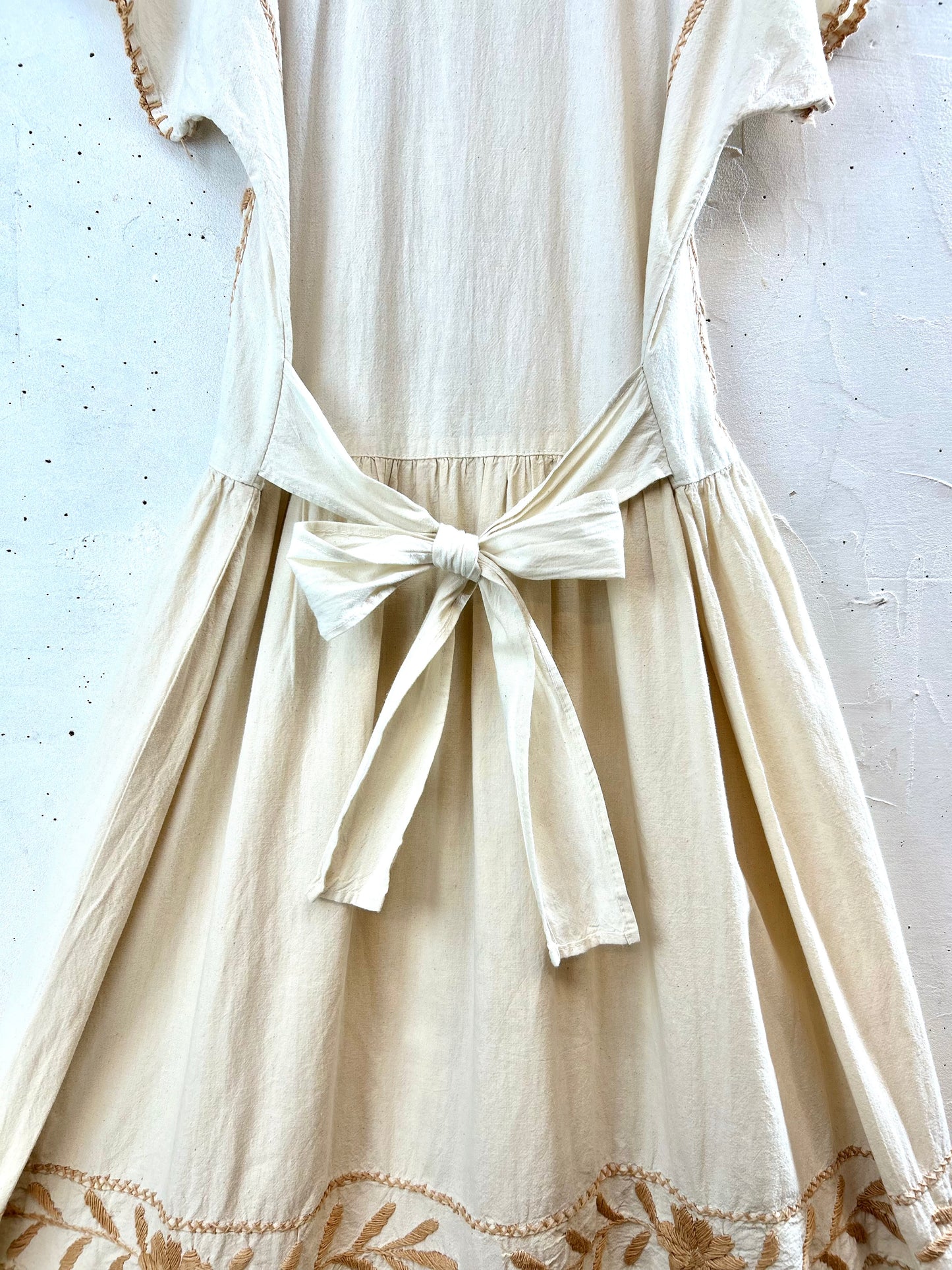 Mexican Embroiled Dress [E30318]