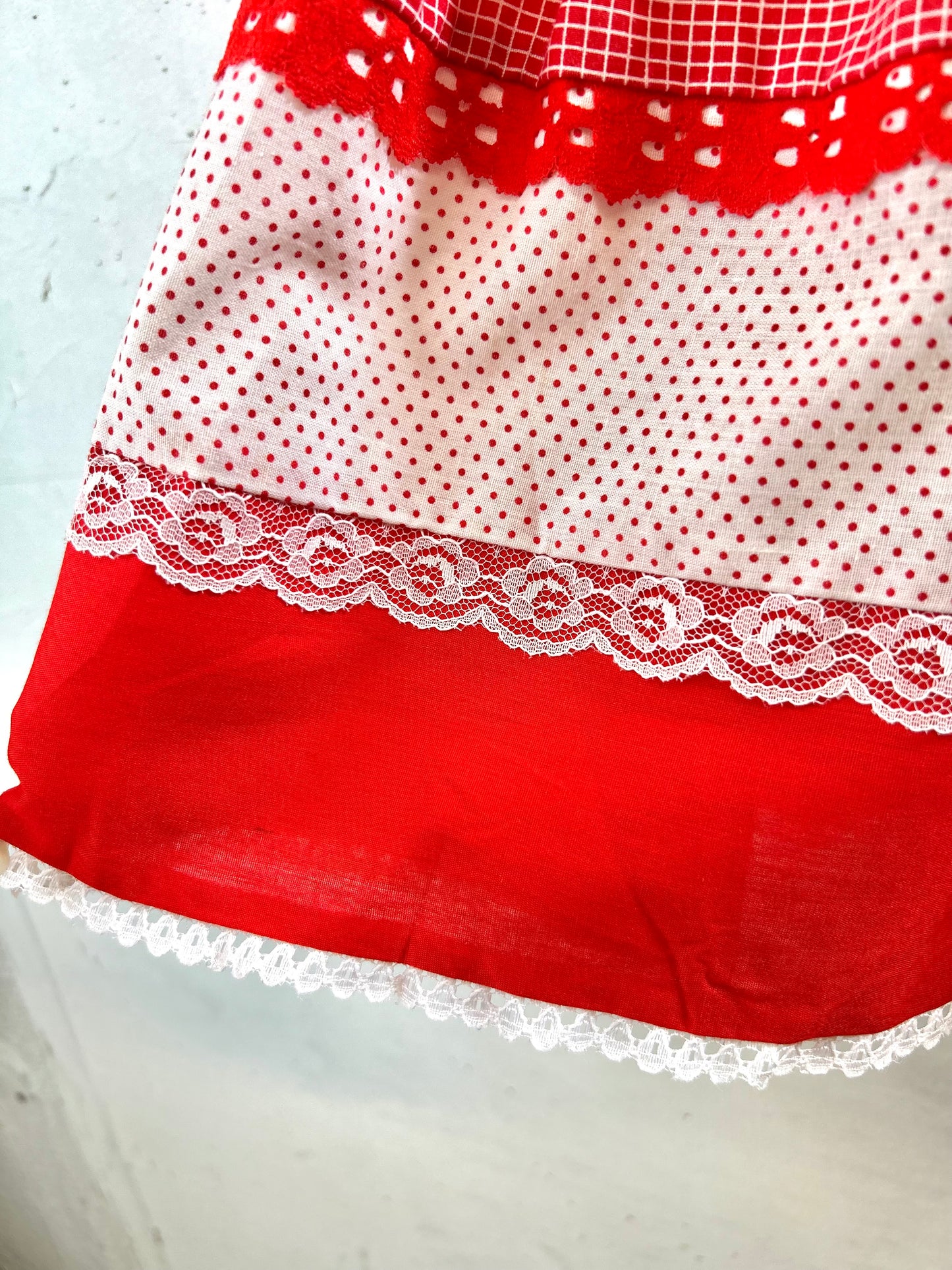 '70sVintage Tiered Skirt MADE IN USA [F30530]