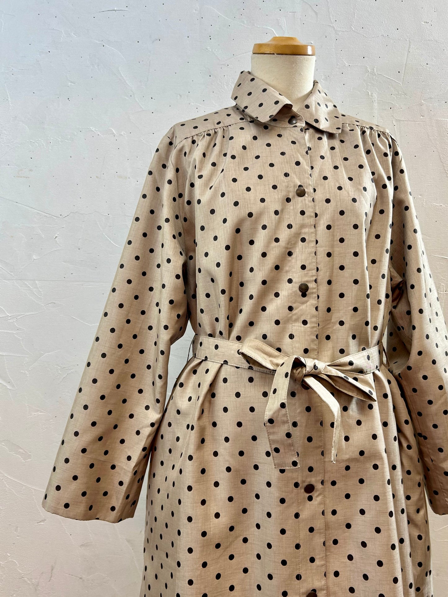 Vintage Reversible Light Coat [J28575]