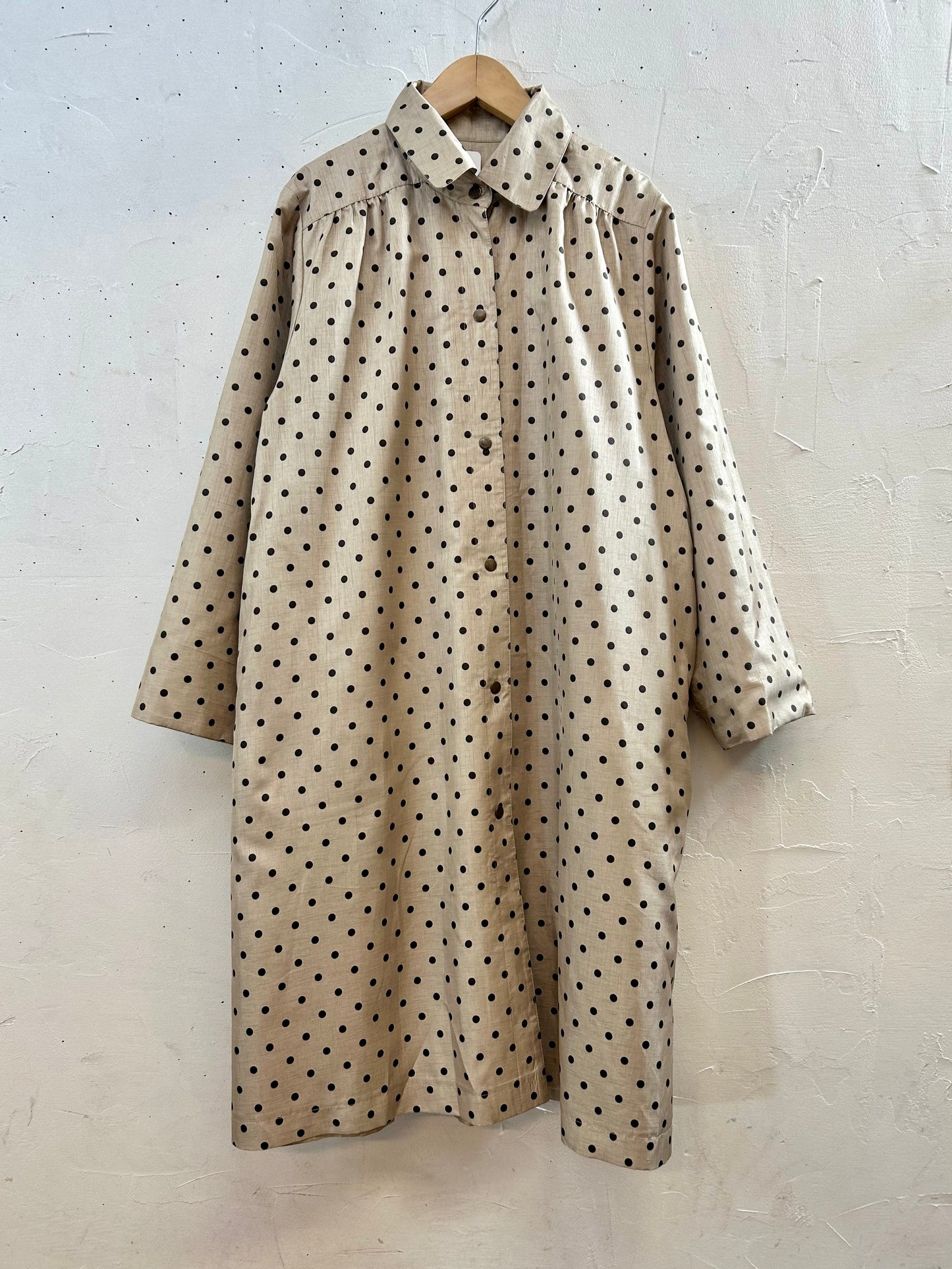 Vintage Reversible Light Coat [J28575]