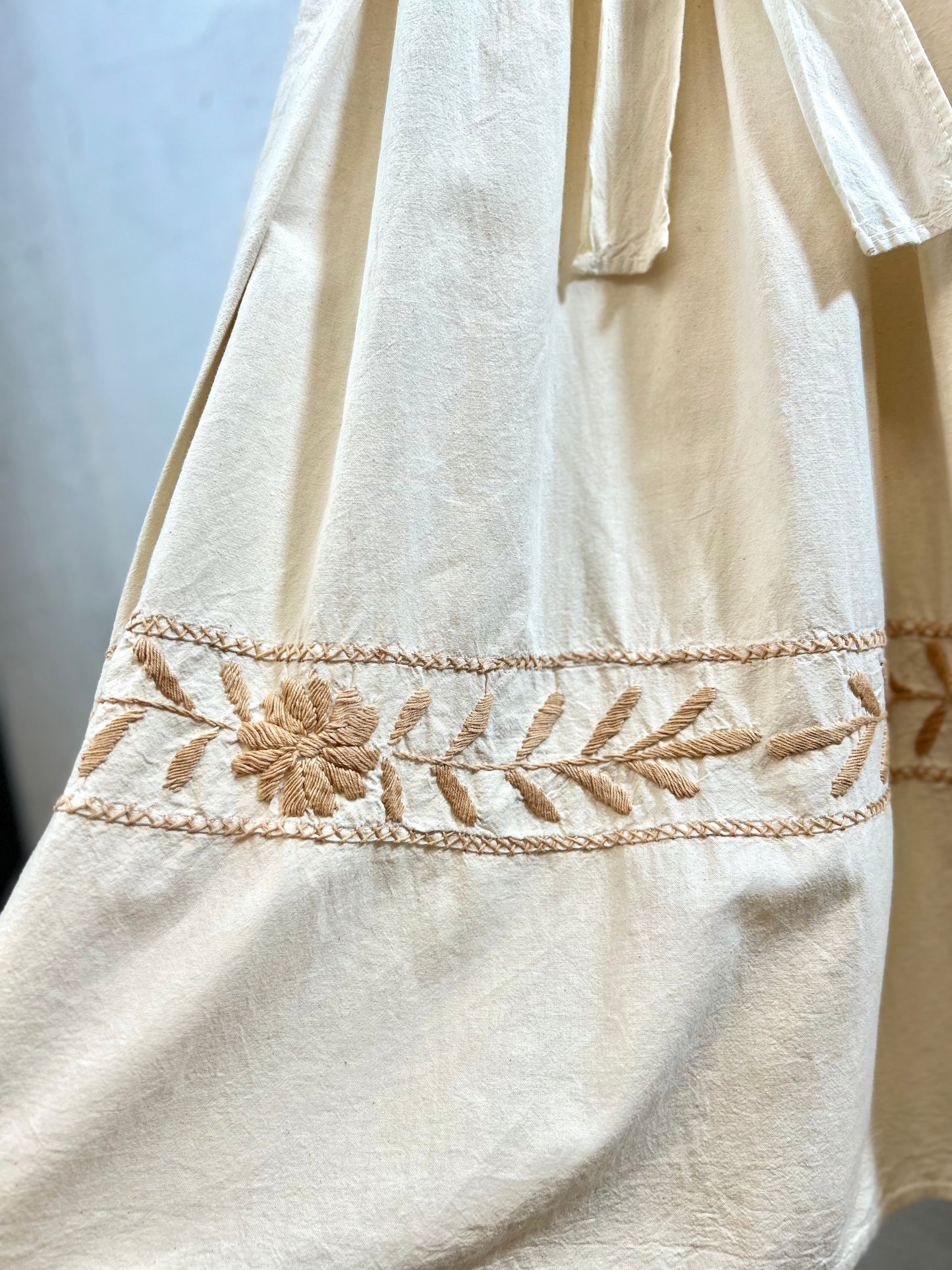 Mexican Embroiled Dress [E30318]