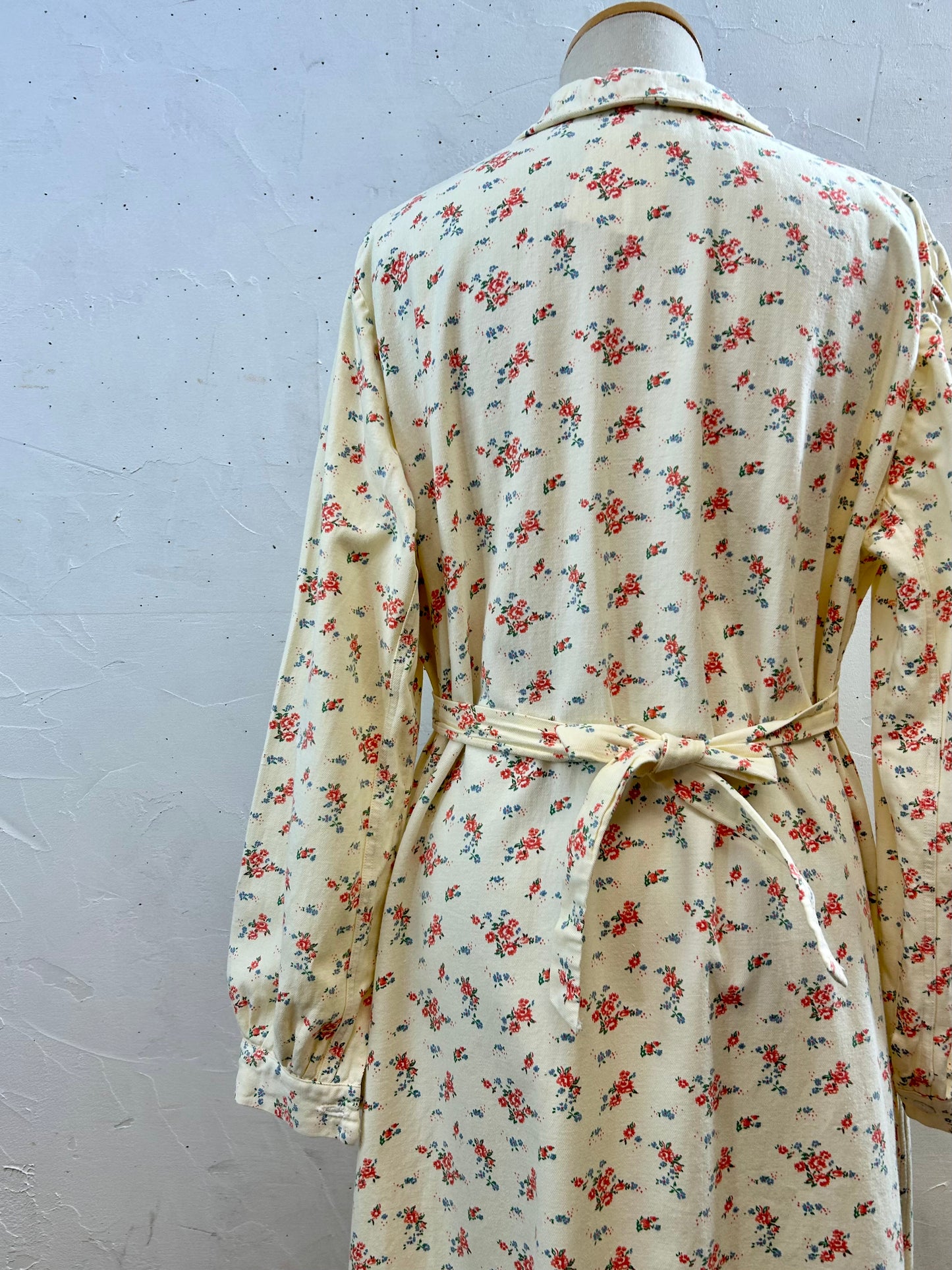 ’70s Flower Dress [J28578]