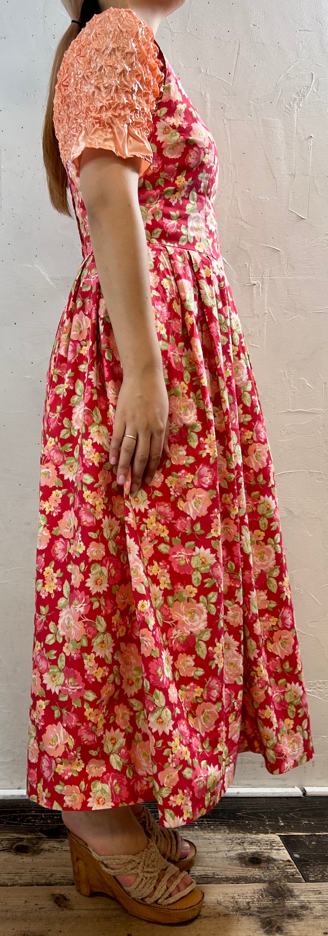 Vintage Flower Dress 〜Laura Ashley〜 [G27842]