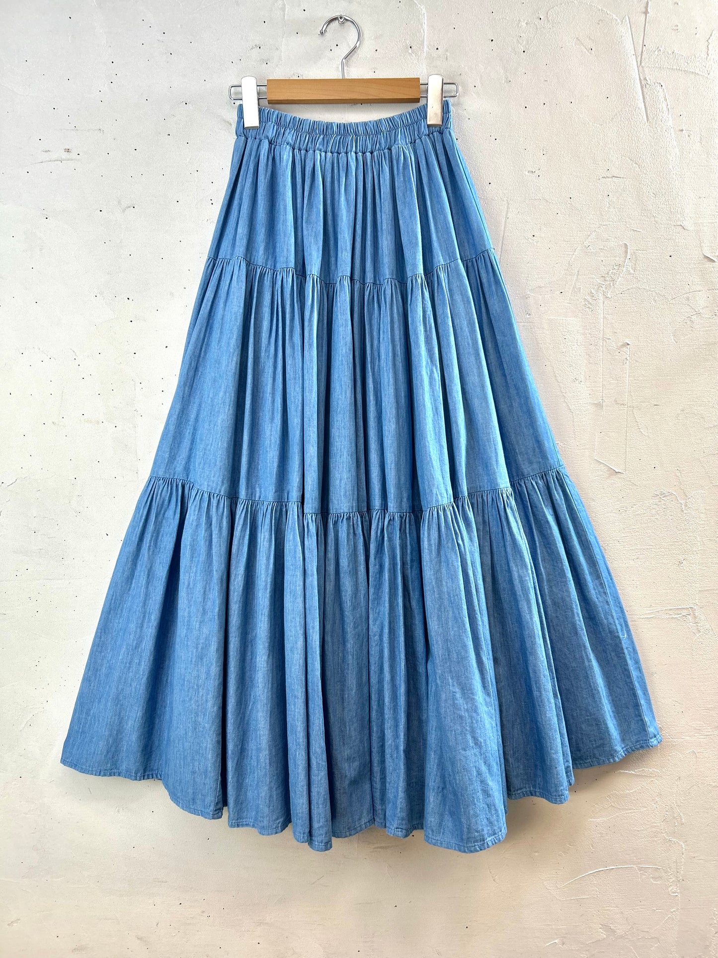 Vintage Denim Skirt MADE IN USA [C29675]