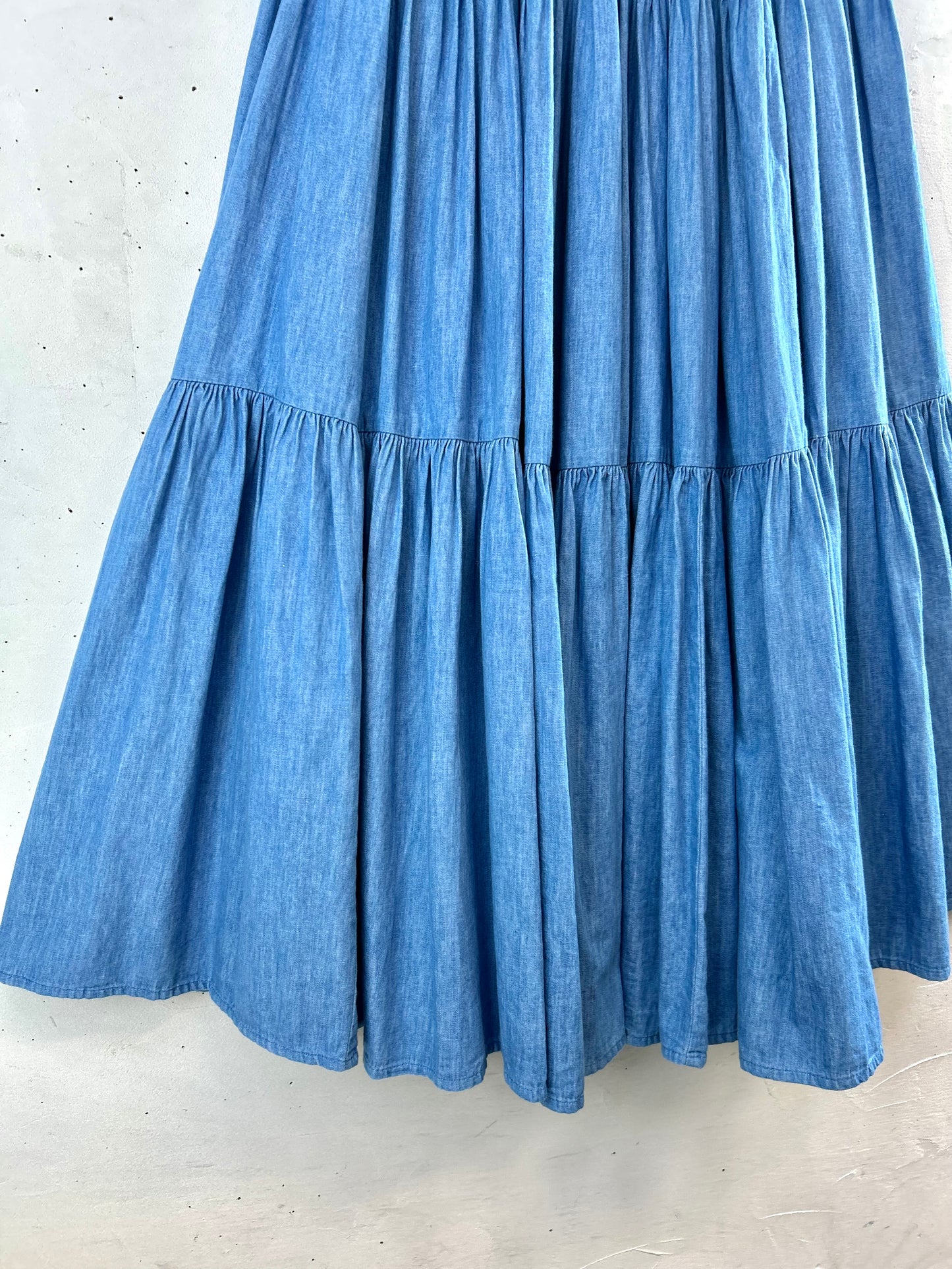 Vintage Denim Skirt MADE IN USA [C29675]