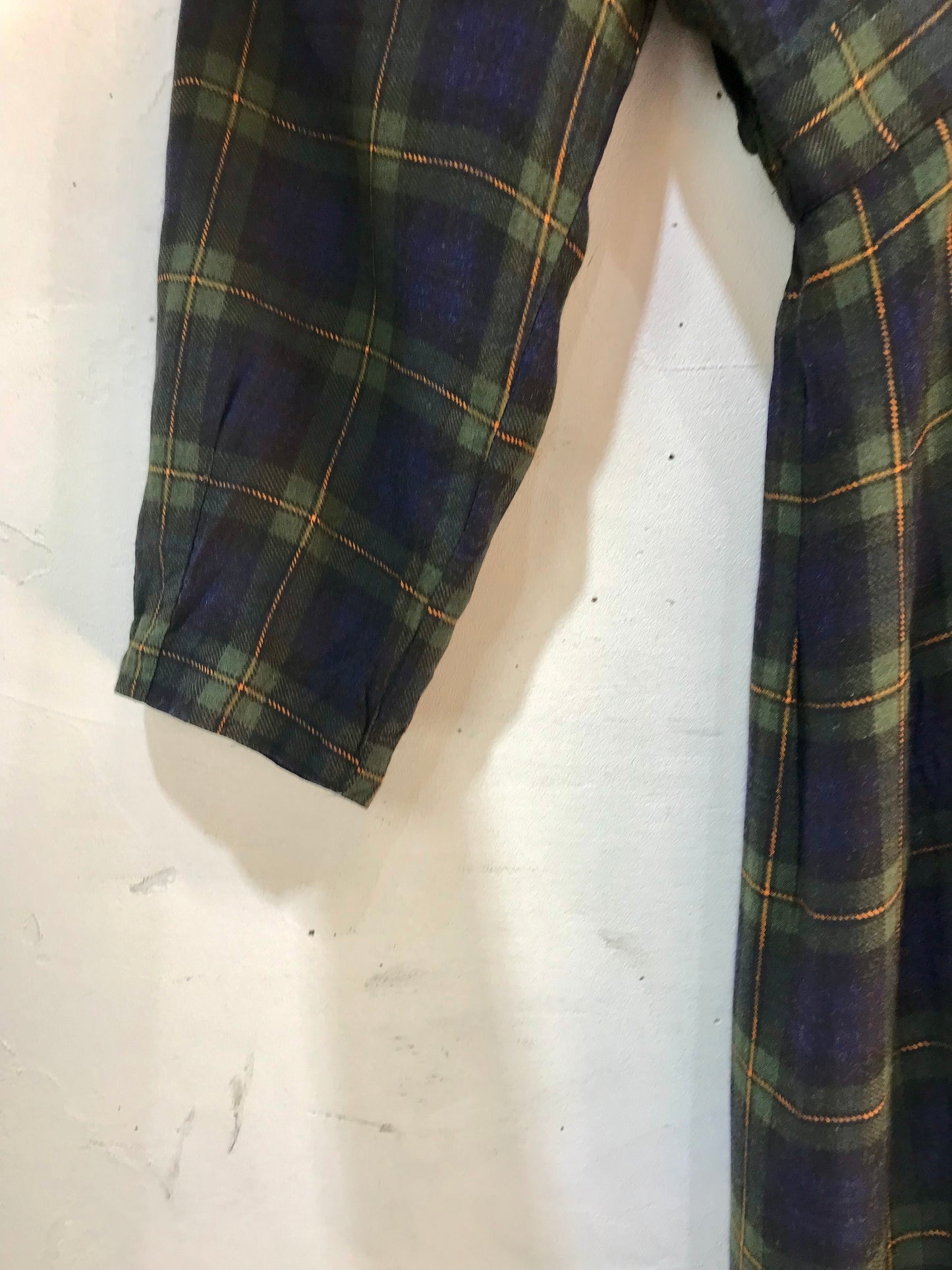 Vintage  Plaid Dress[H24874]