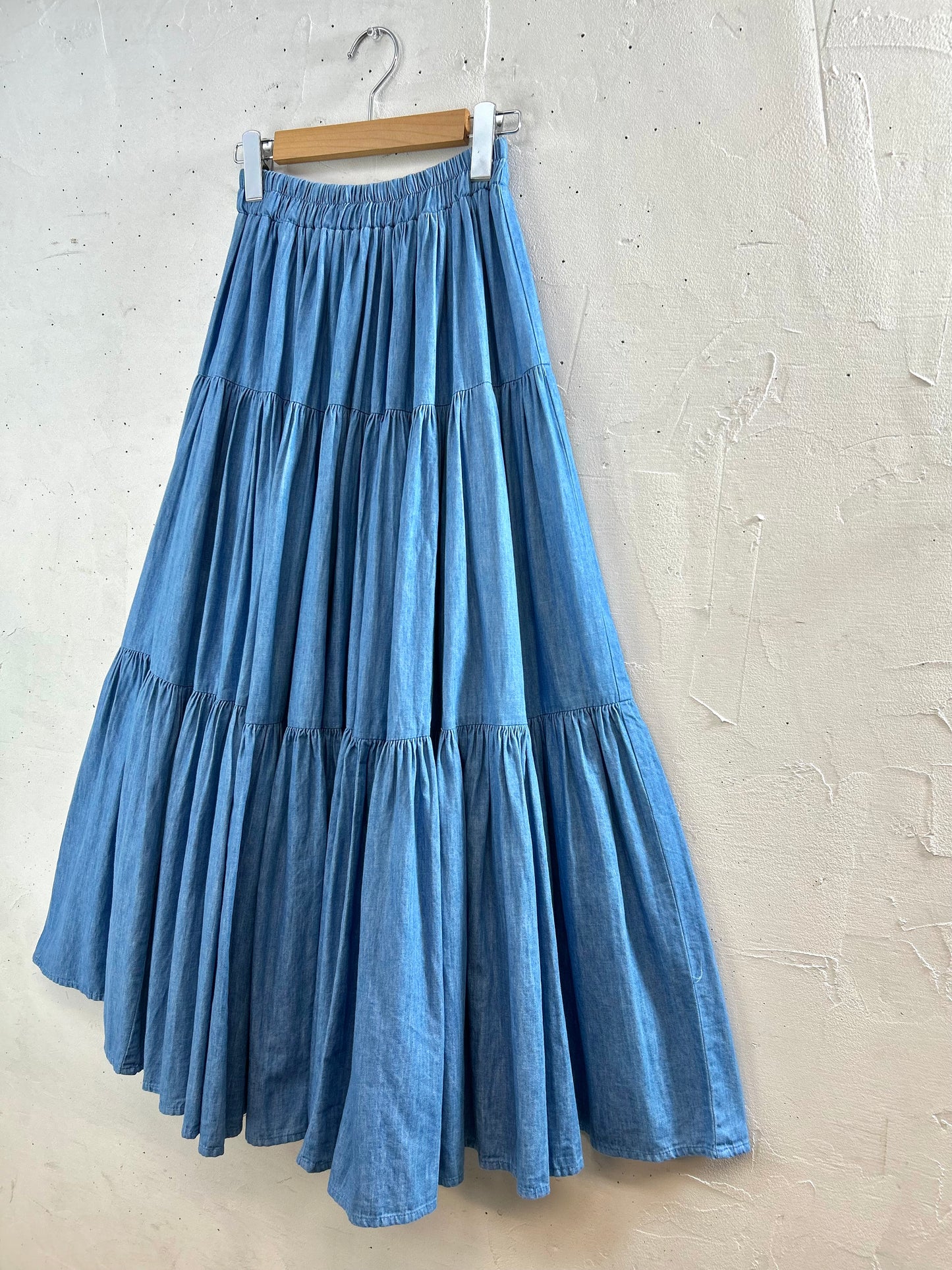 Vintage Denim Skirt MADE IN USA [C29675]