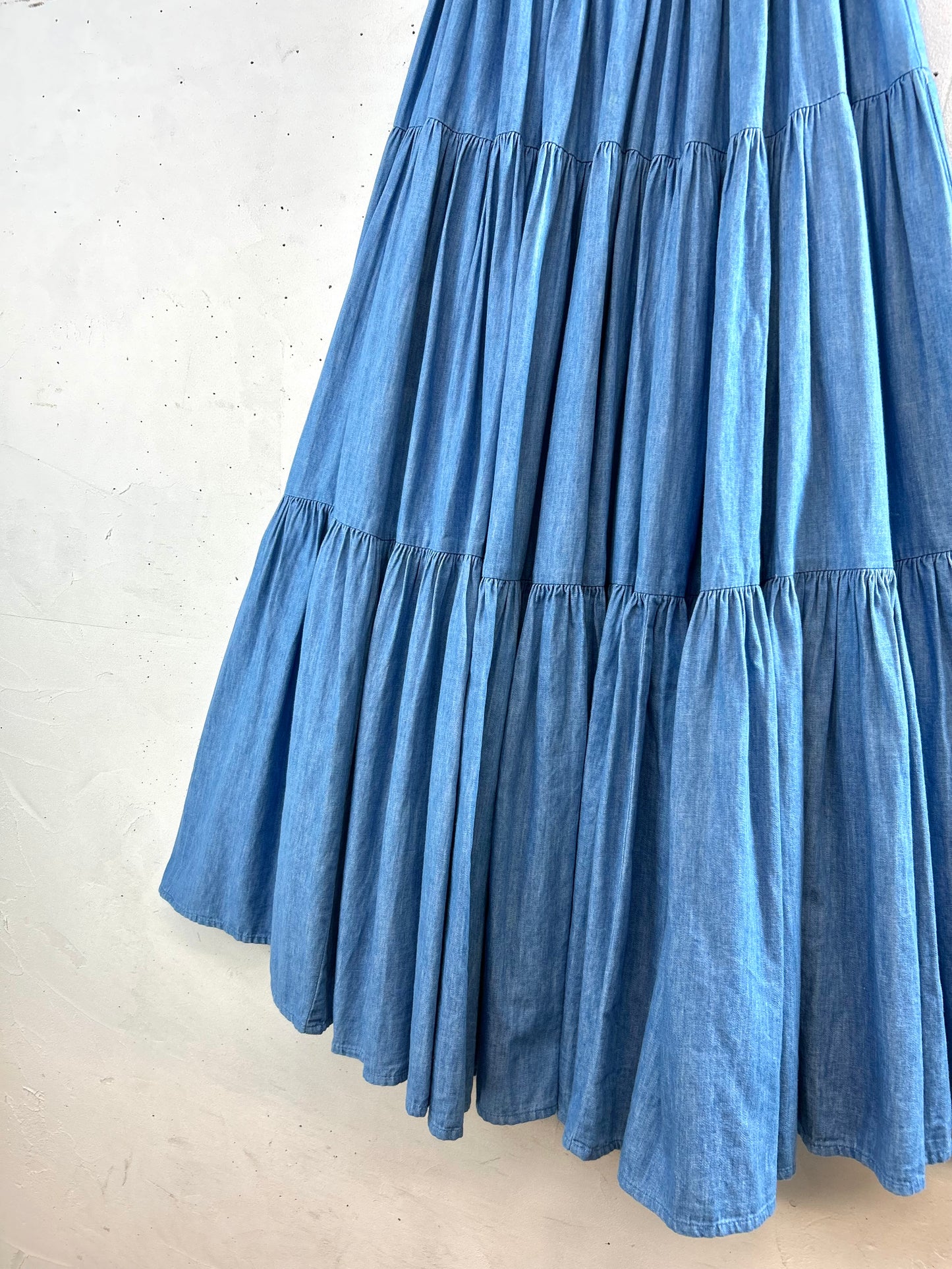 Vintage Denim Skirt MADE IN USA [C29675]