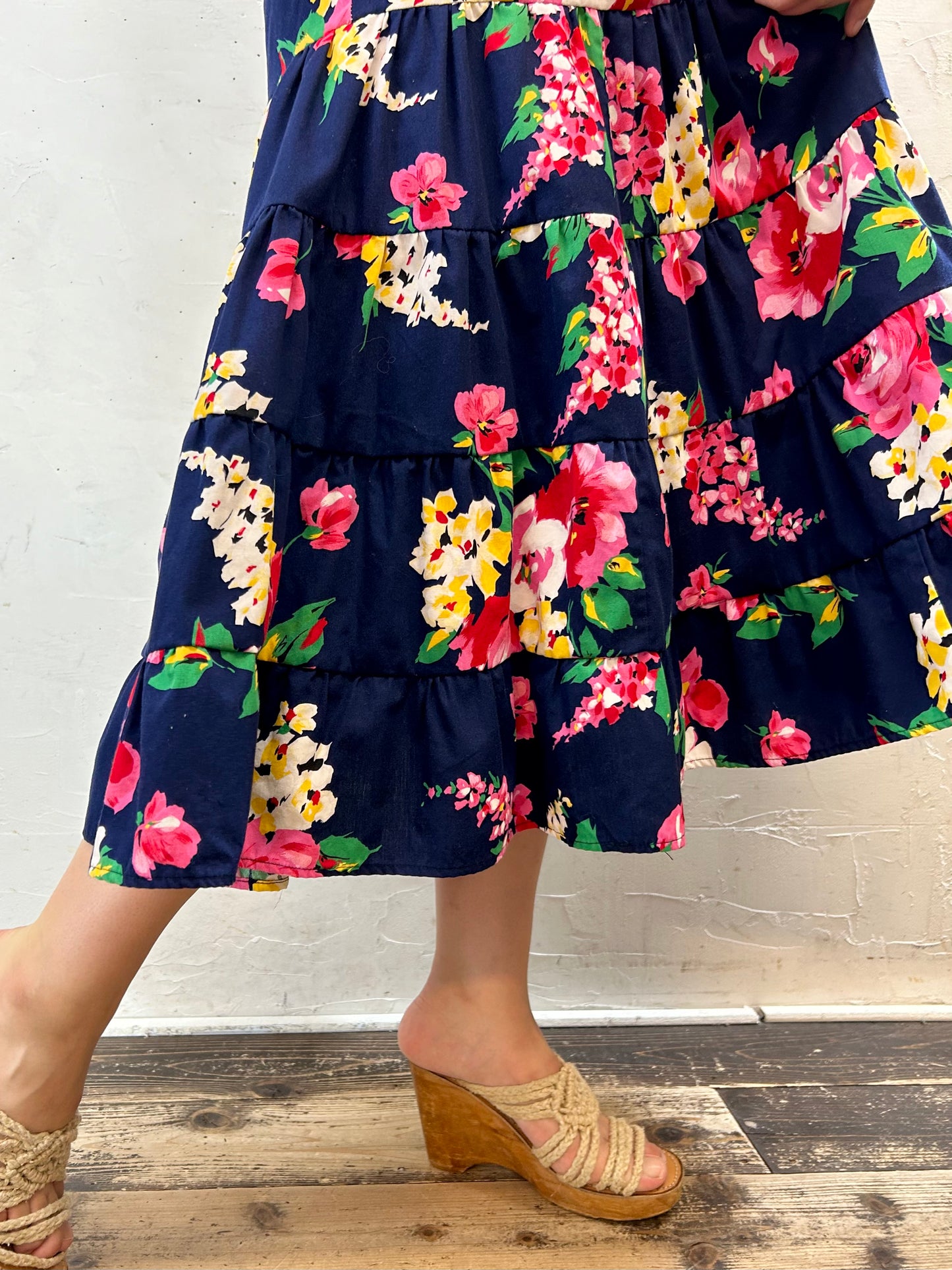 Vintage Tiered Skirt [G27986]