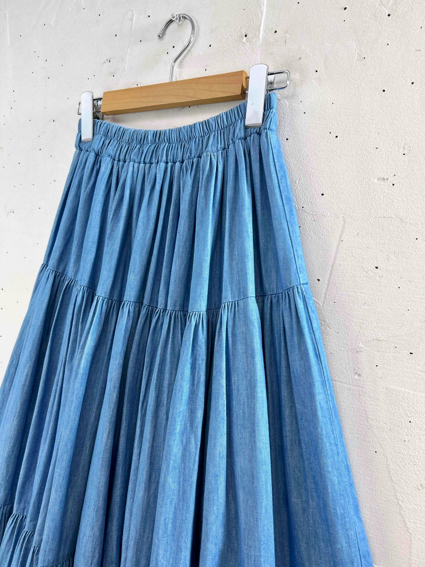 Vintage Denim Skirt MADE IN USA [C29675]