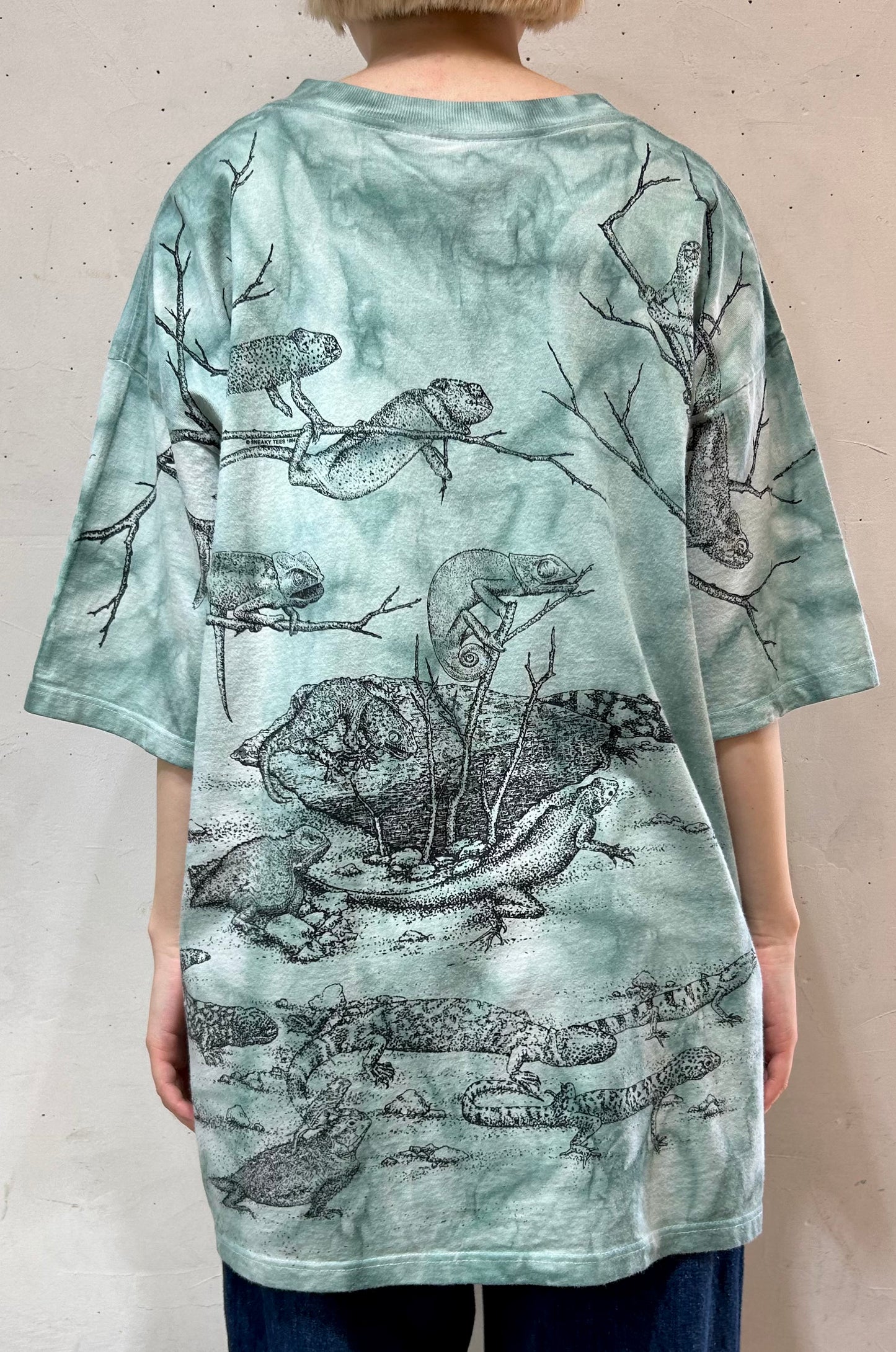 Vintage Full Print T-Shirt 〜GILDAN〜 [D26929]