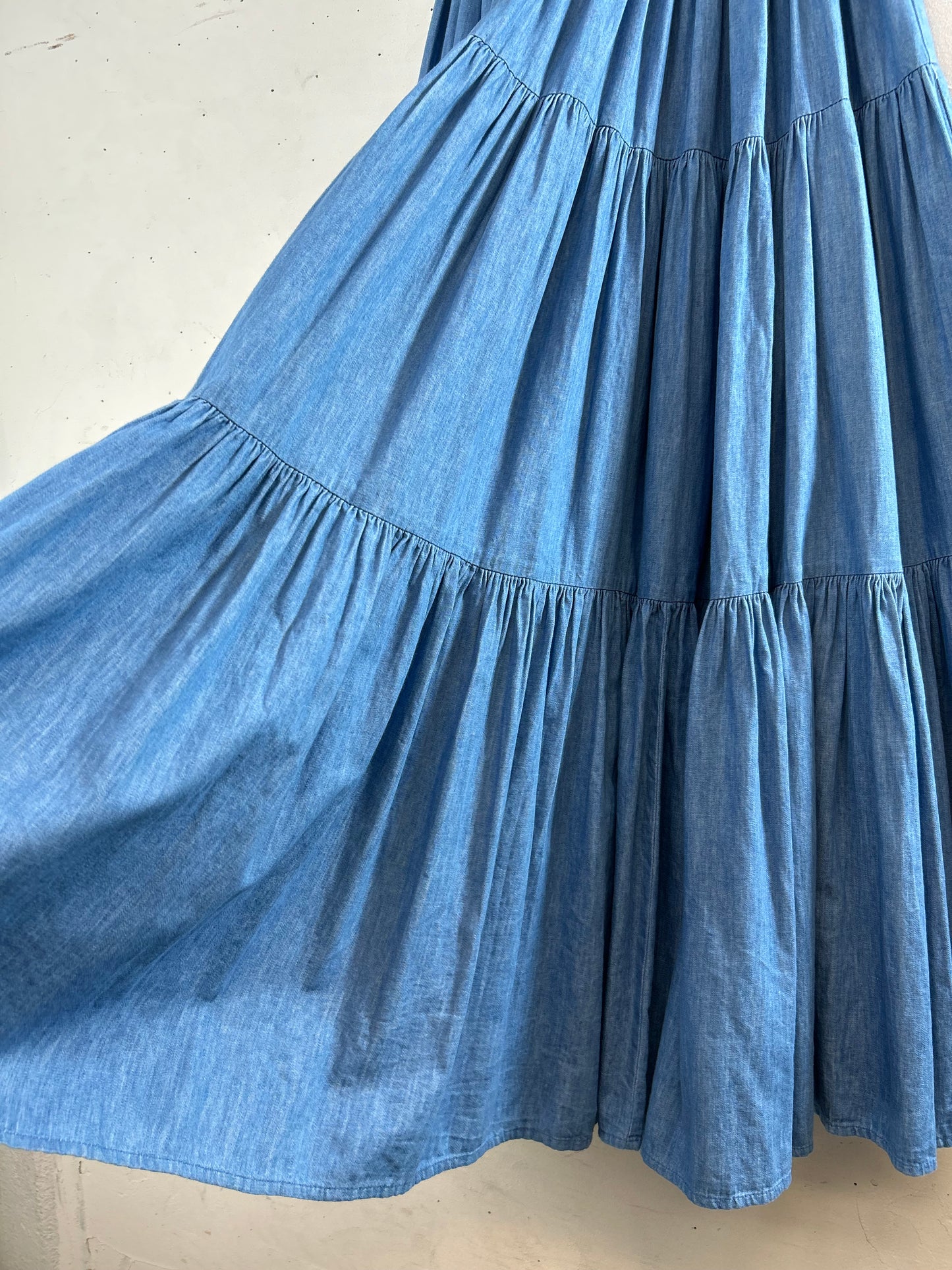 Vintage Denim Skirt MADE IN USA [C29675]