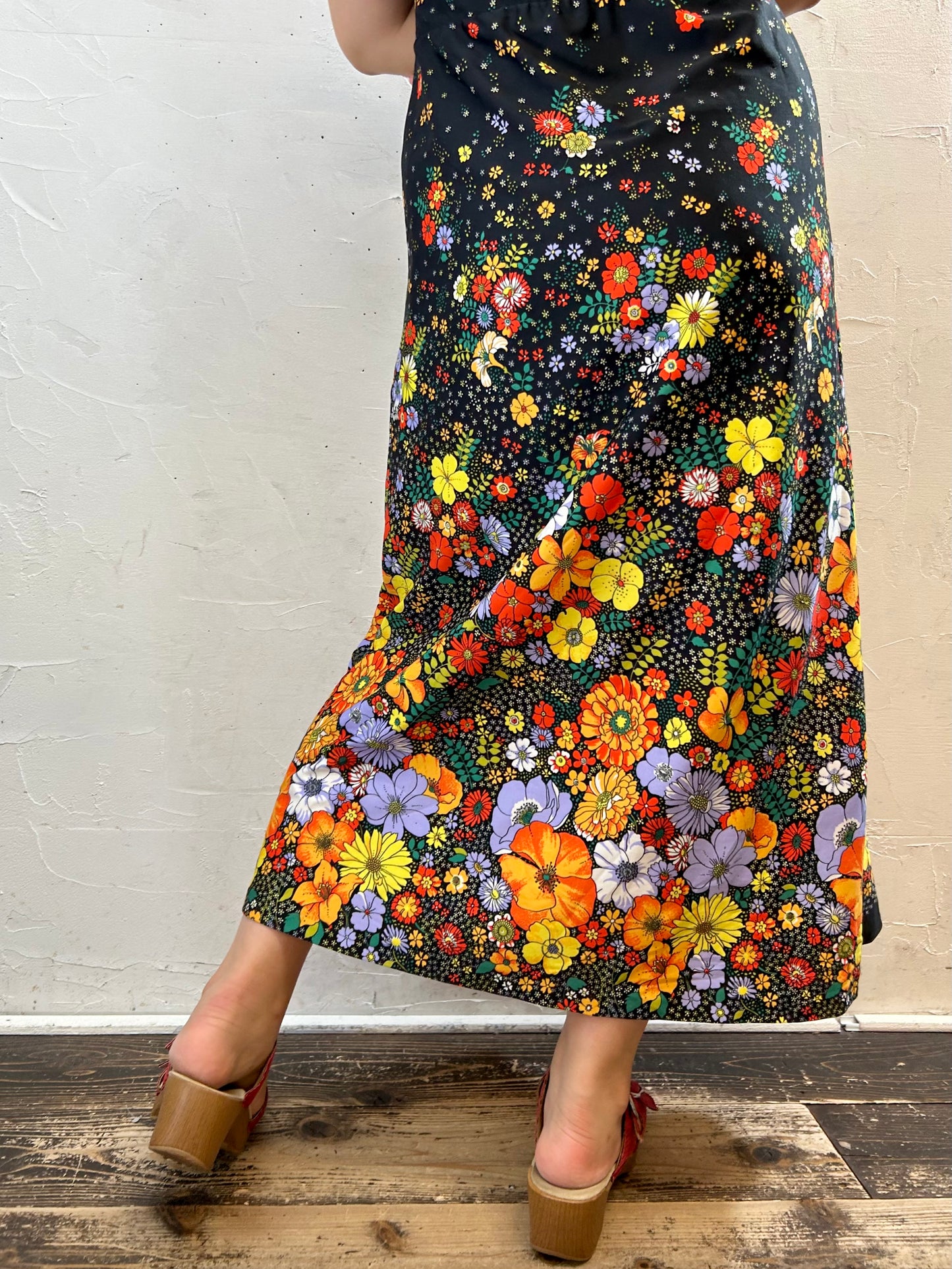 ’70s Vintage Dress [H28169]