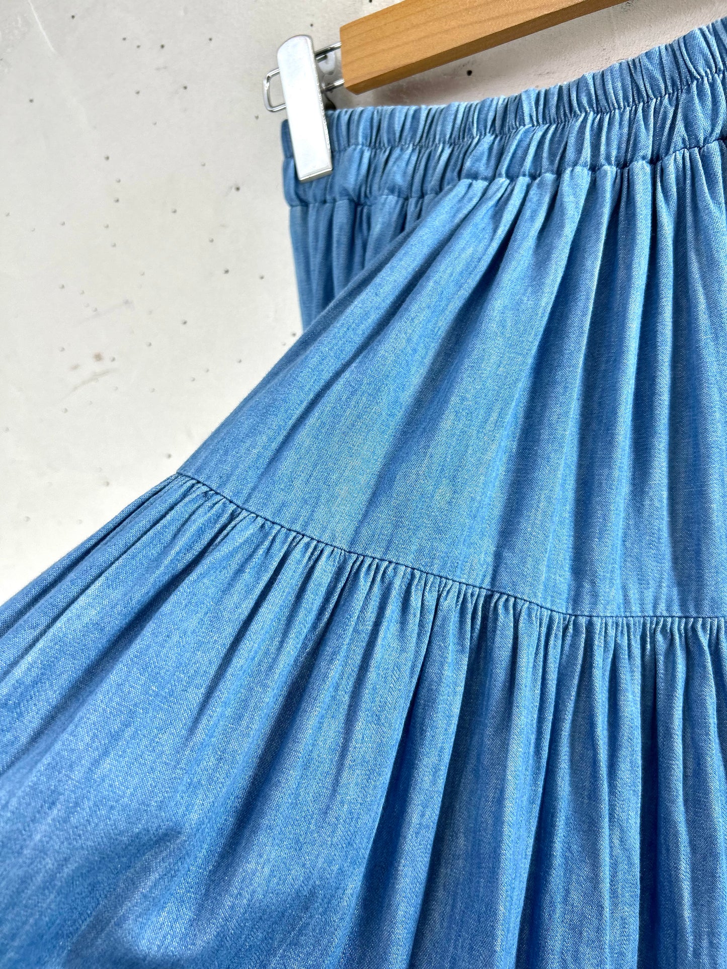 Vintage Denim Skirt MADE IN USA [C29675]