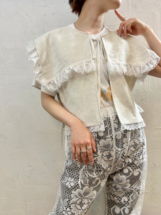 Vintage Lace Vest 〜Amy Nina〜 [E27530］