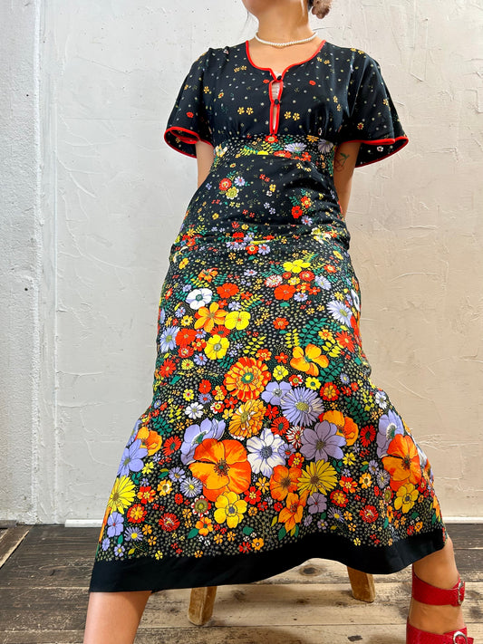 ’70s Vintage Dress [H28169]