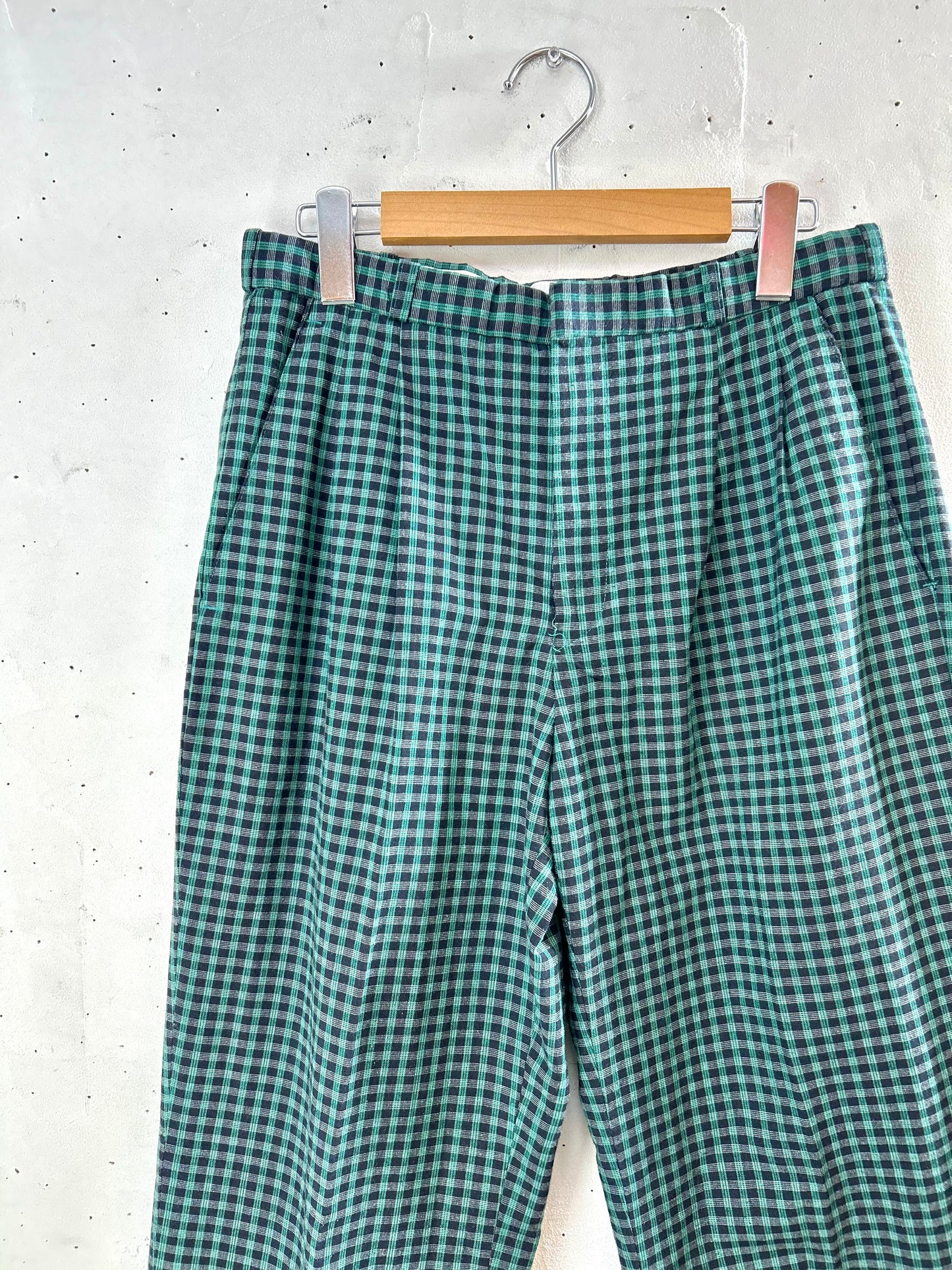 Vintage Plaid Pants  [C29673]