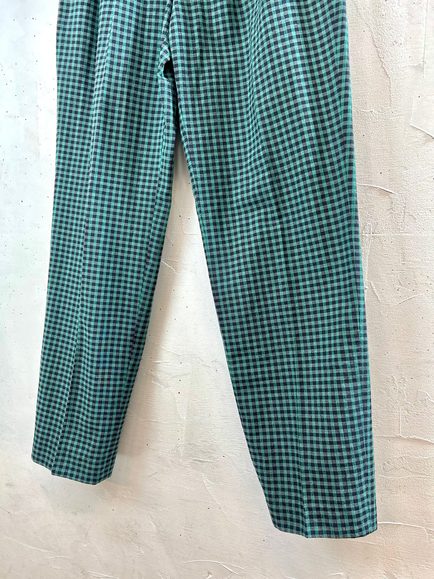 Vintage Plaid Pants  [C29673]